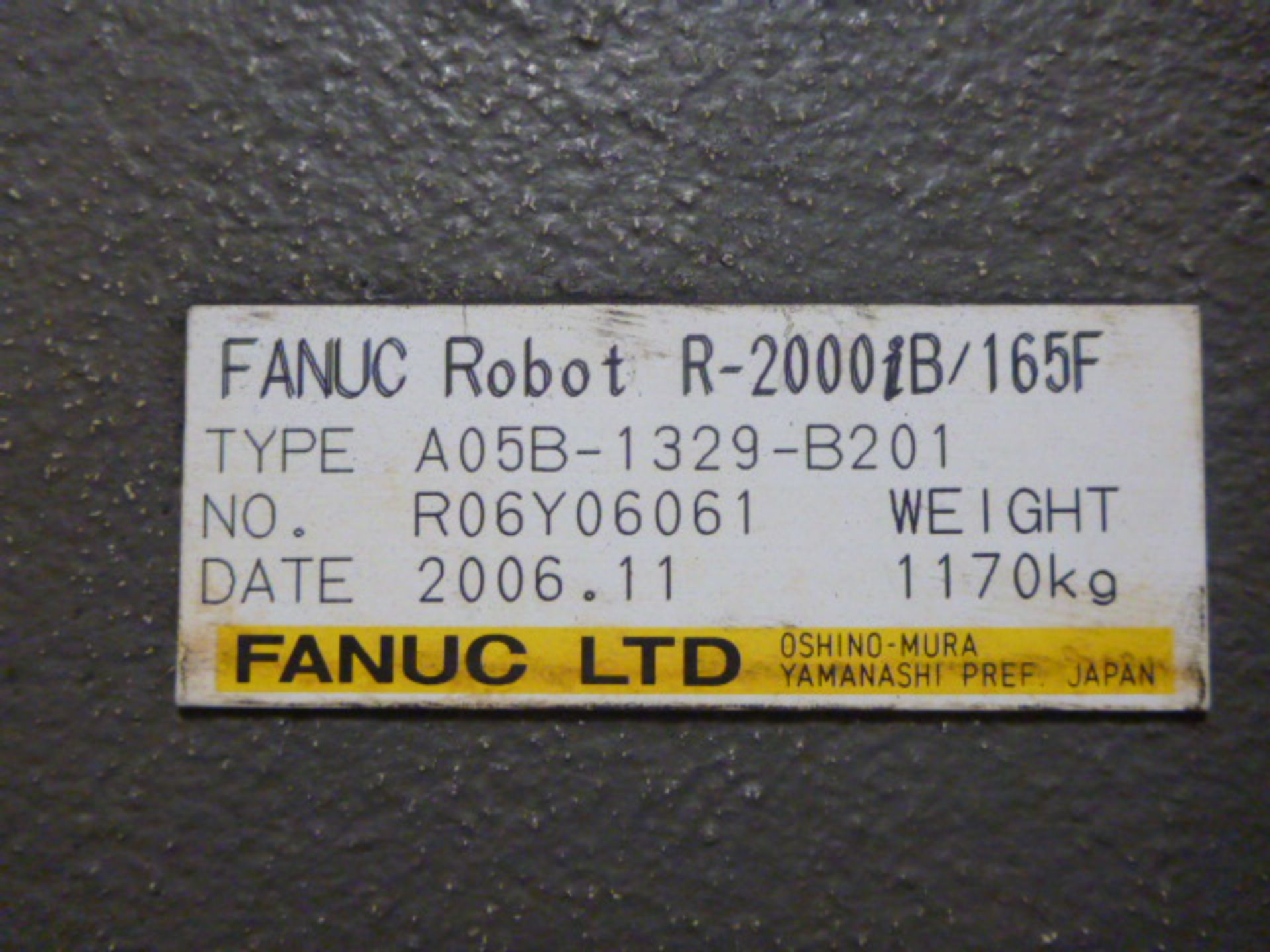 Fanuc R-2000iB Pick & Place Robot with Fixed Spot Welder (2006) FM03 - Image 3 of 8