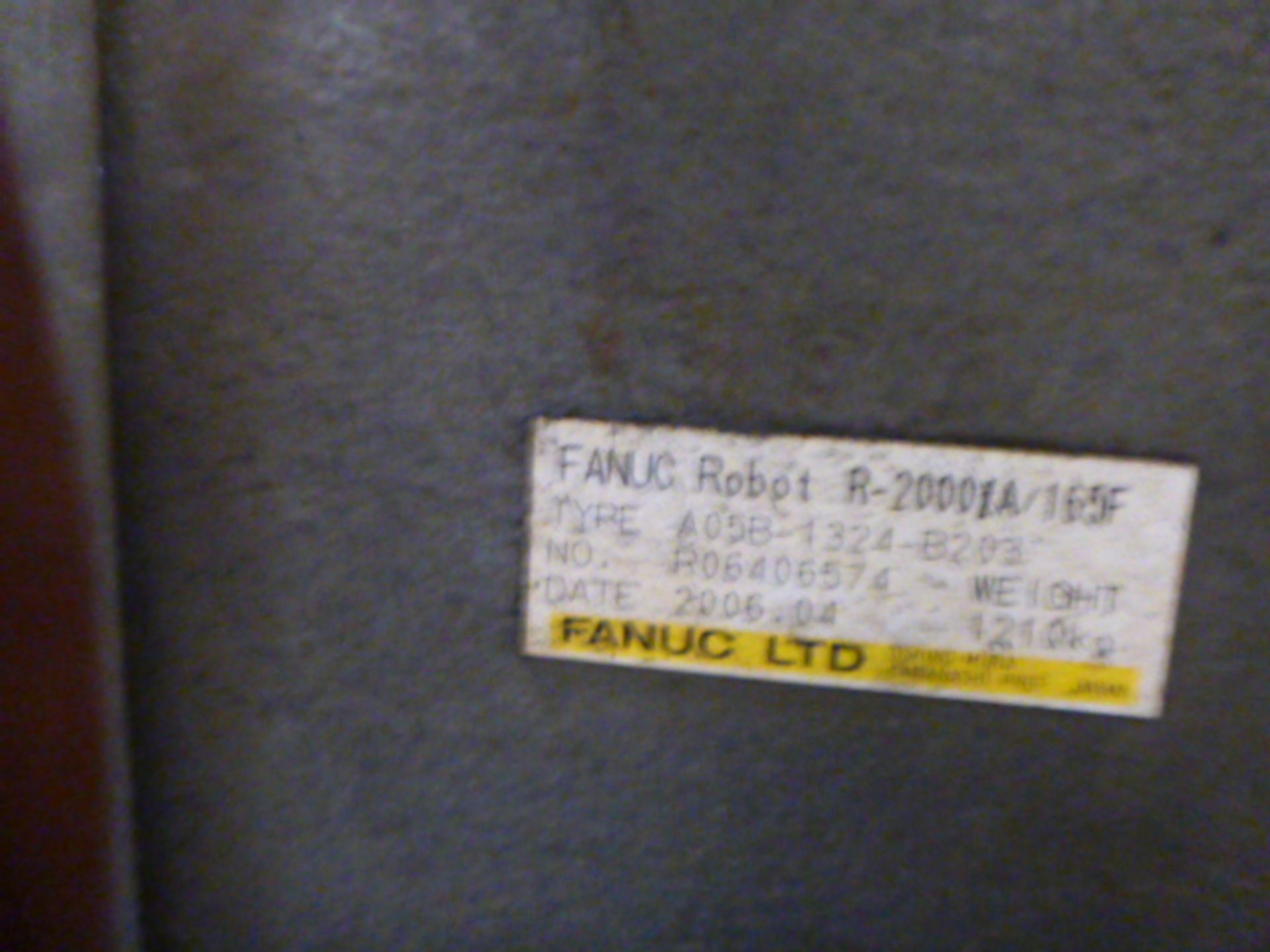 Fanuc R-2000iA Robotic Spot Welder (2006) GS06A - Image 4 of 9