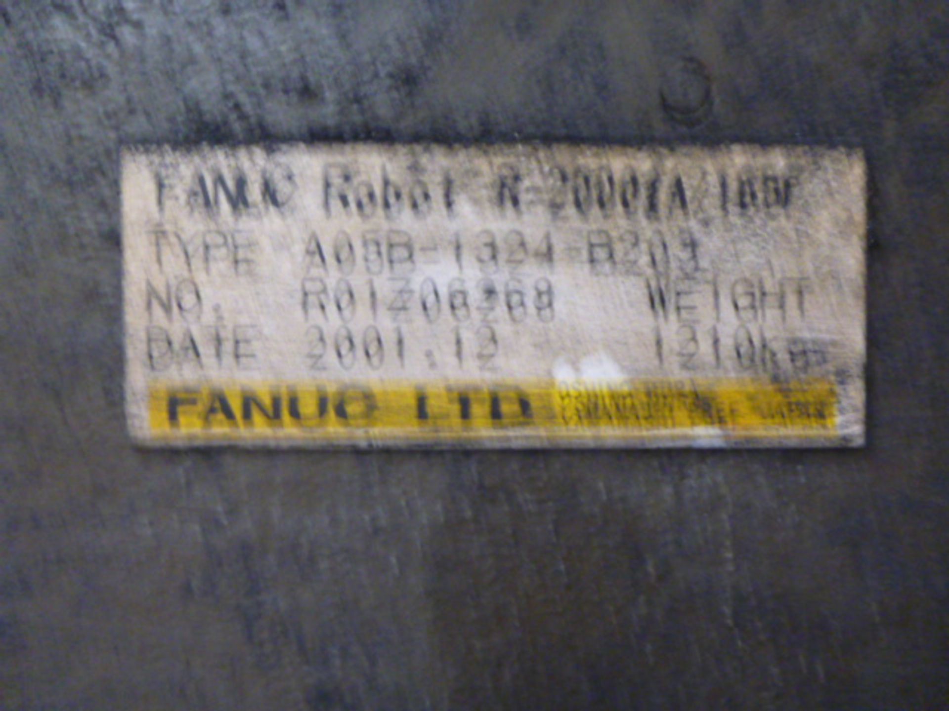 Fanuc R-2000iA Robotic Pick & Place with Fixed Spot Welder (2001) GS06B - Image 3 of 9