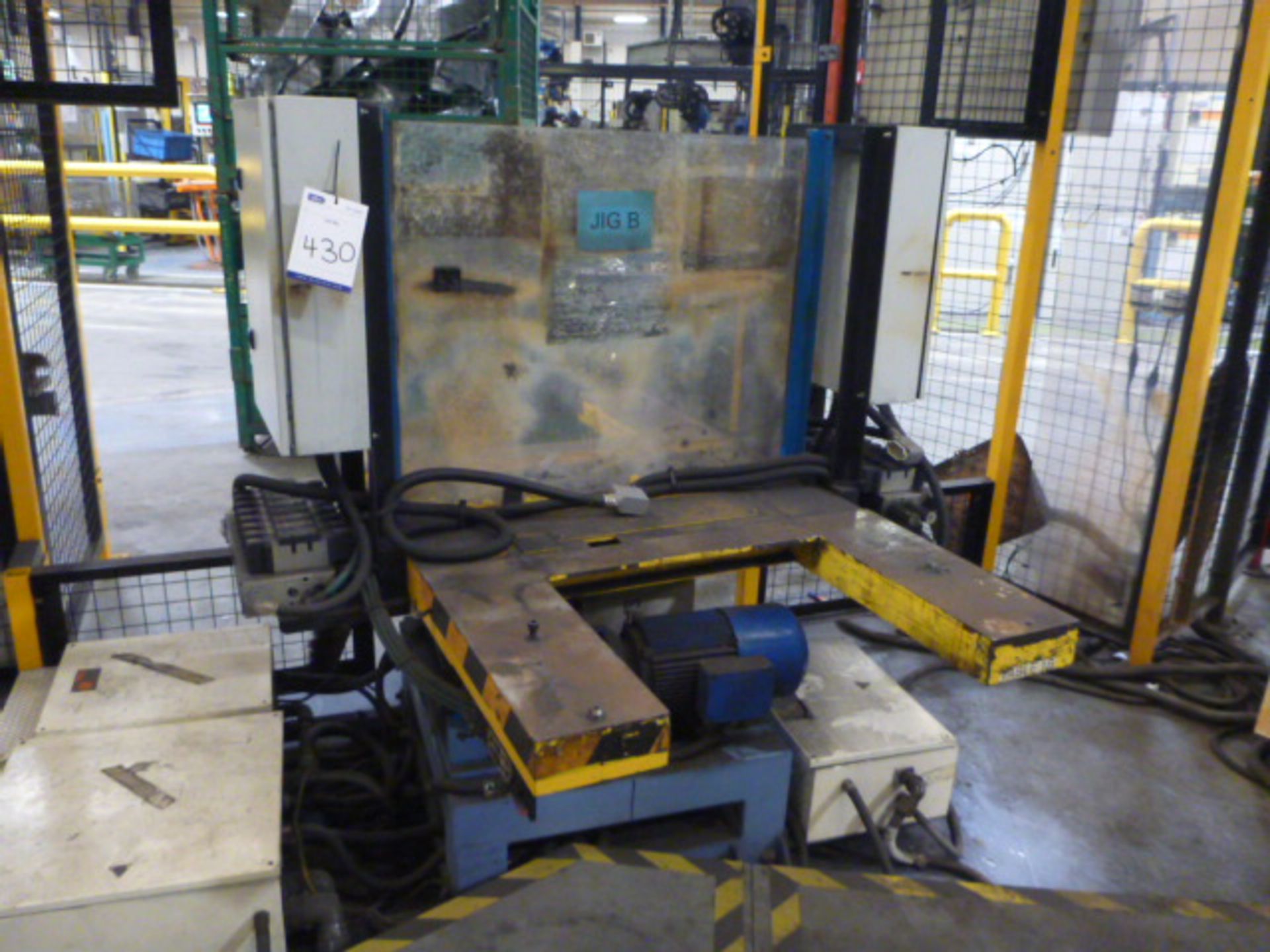 Twin Station Indexing Spot Welding Parts Table (Cell AM07)