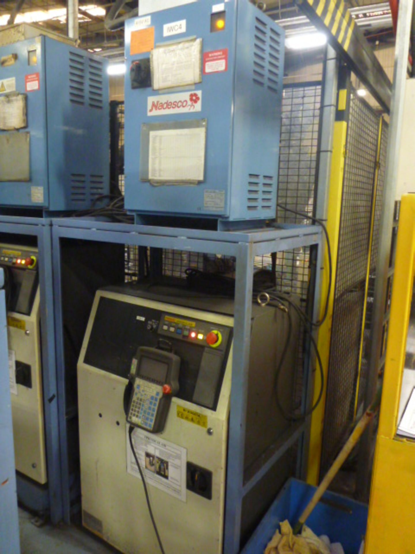 Fanuc R-2000iA Robotic Pick & Place with Fixed Spot Welder - Fanuc System R-J3iB control with teach - Image 6 of 9