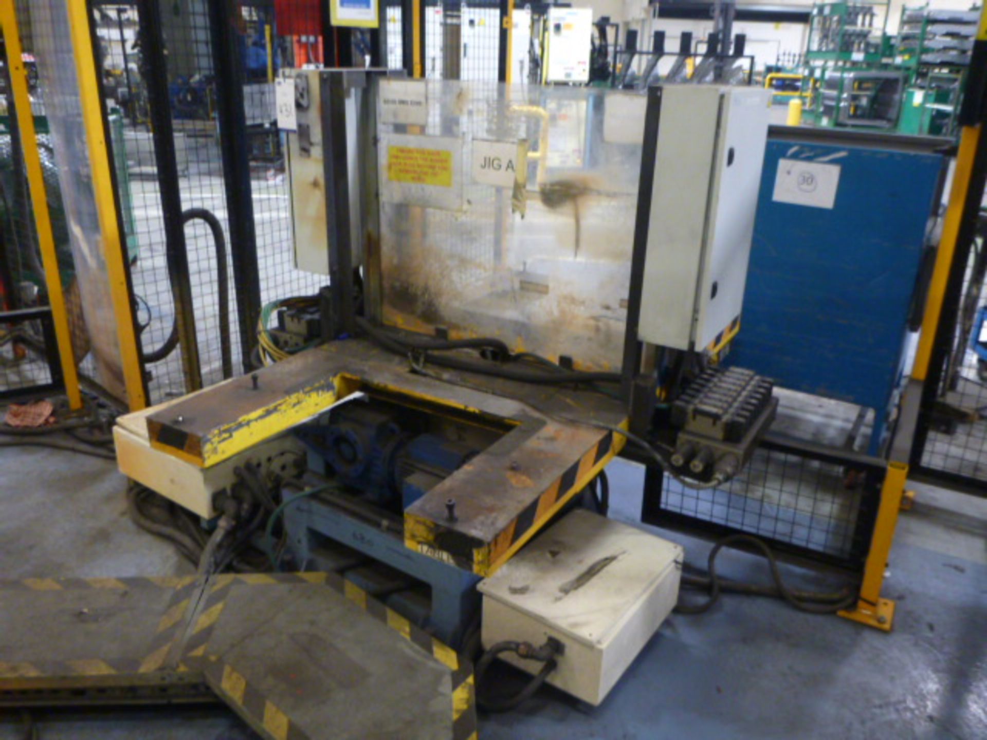 Twin Station Indexing Spot Welding Parts Table (Cell AM07)