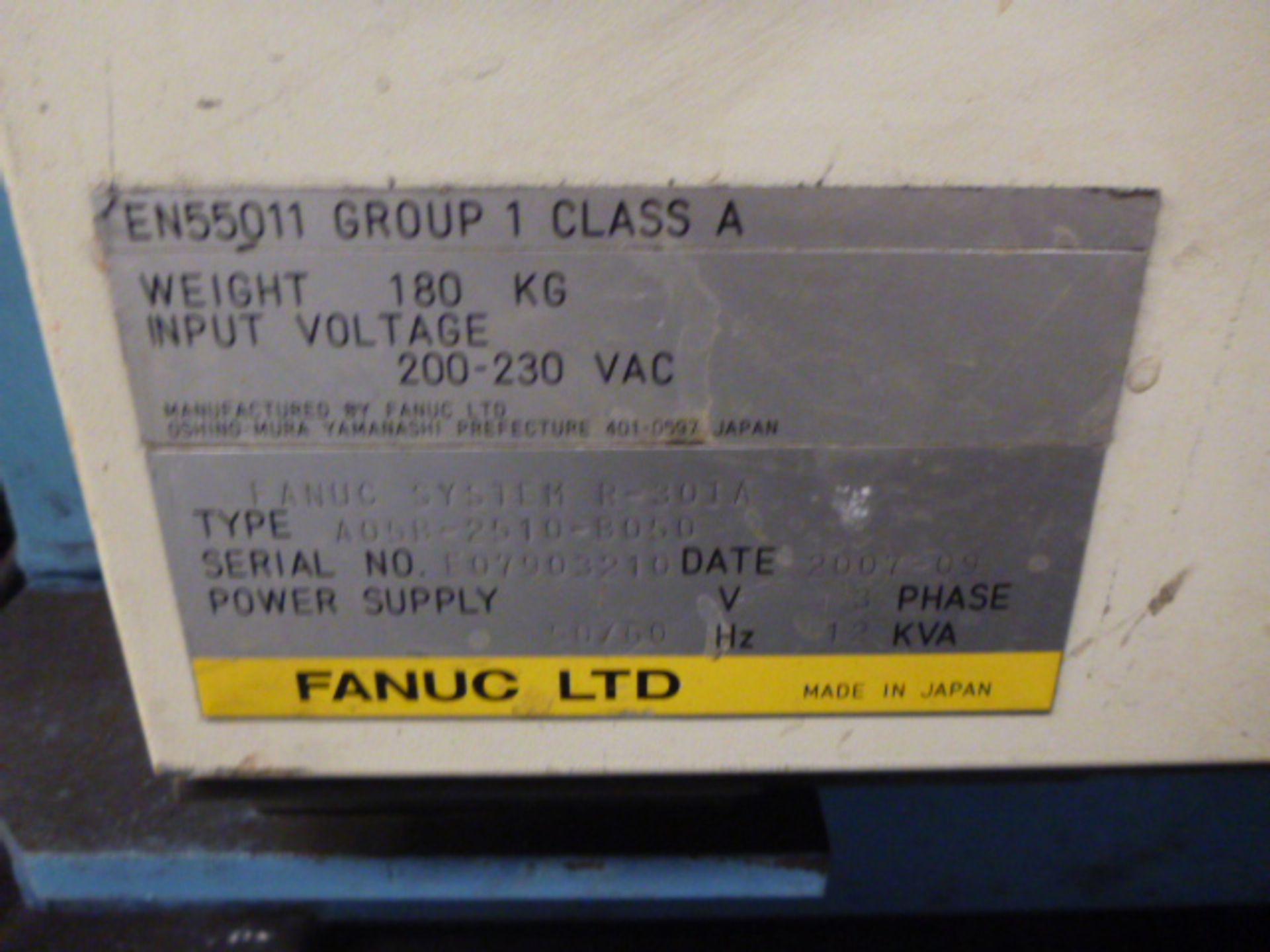 Fanuc R-2000iA Robotic Spot Welder (2007) GS06B - Image 6 of 8