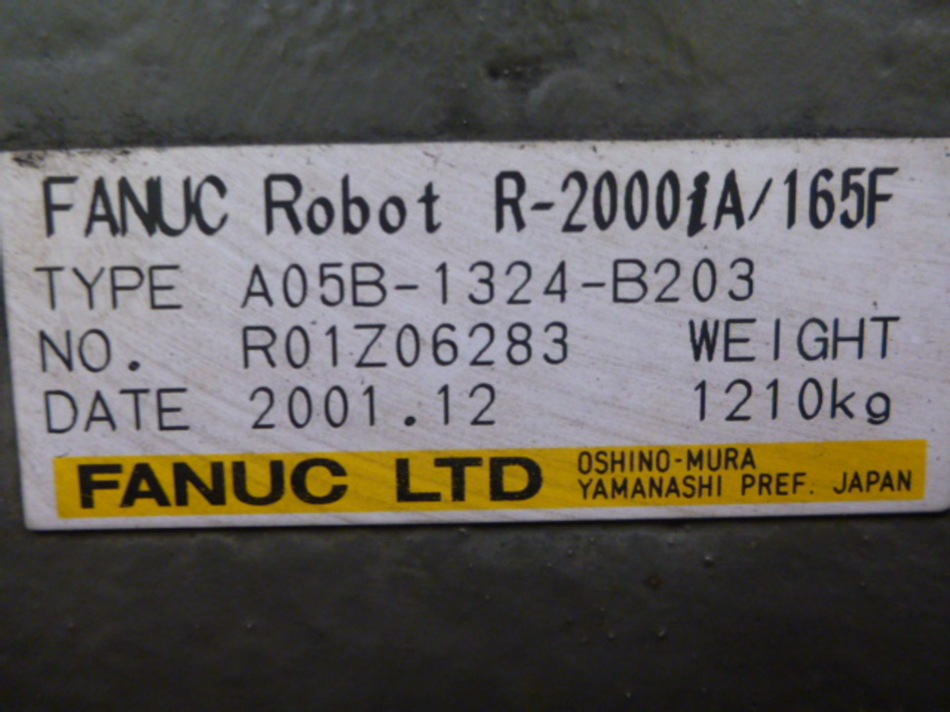 Fanuc R-2000iA Pick & Place Robot (2001) FM04 - Image 3 of 6