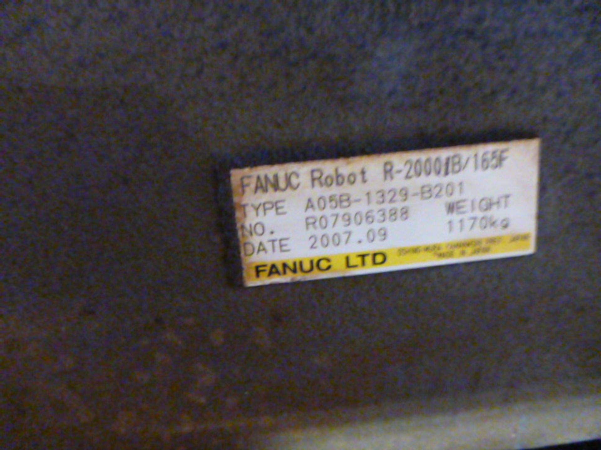 Fanuc R-2000iA Robotic Spot Welder (2007) GS05B - Image 4 of 9