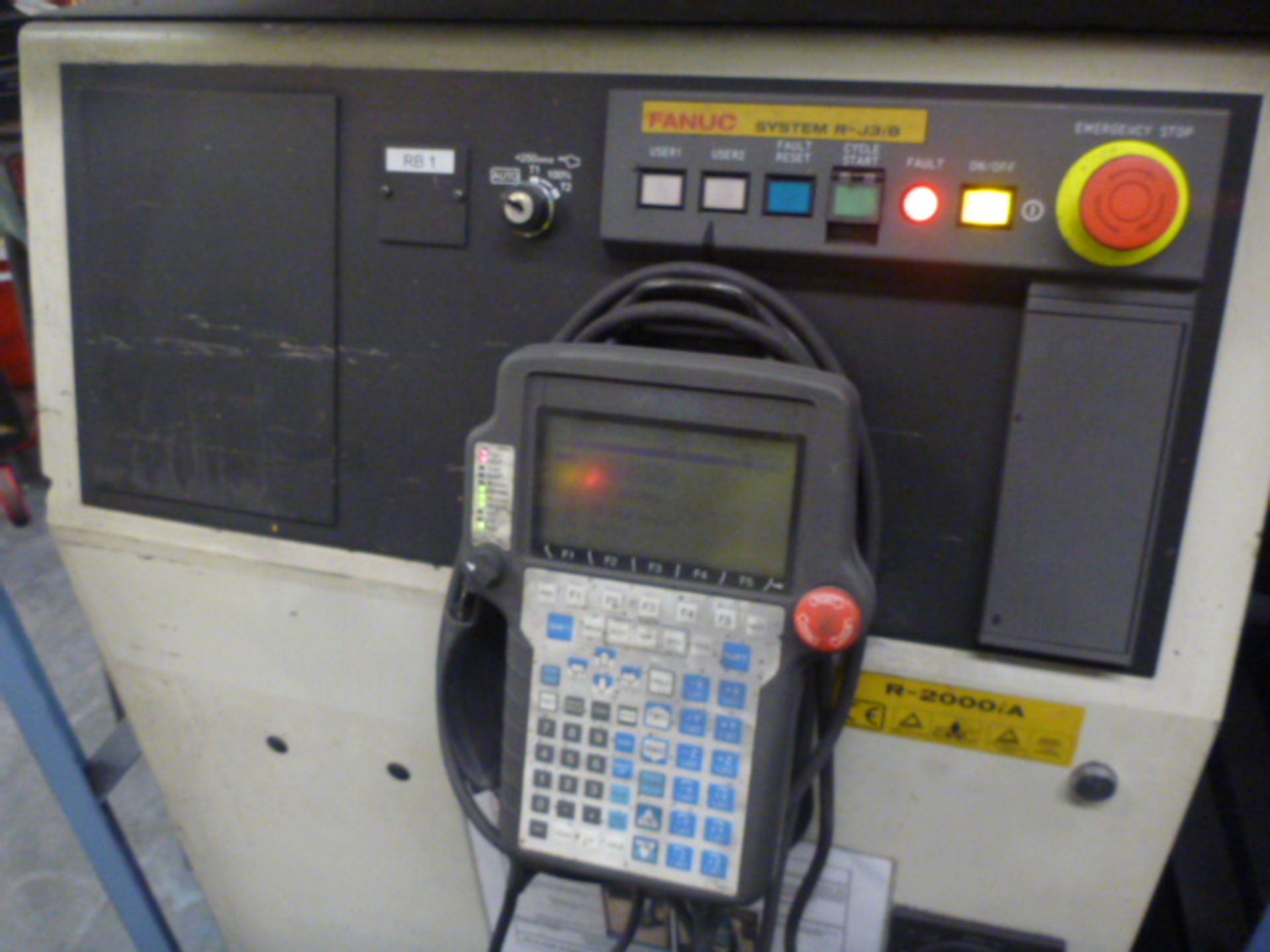 Fanuc R-2000iA Robotic Pick & Place with Fixed Spot Welder (2006) GS06A - Image 6 of 9