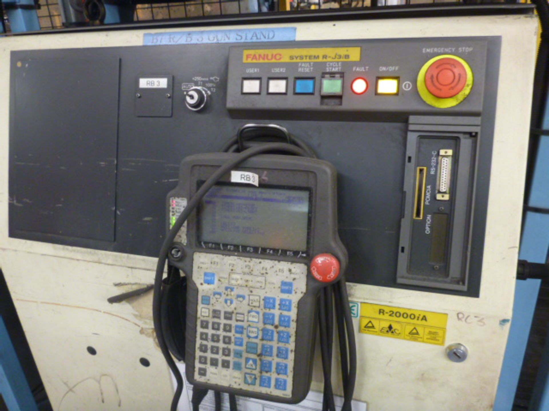 Fanuc R-2000iA Robotic Pick & Place with Fixed Spot Welder (2001) GS05B - Image 8 of 10