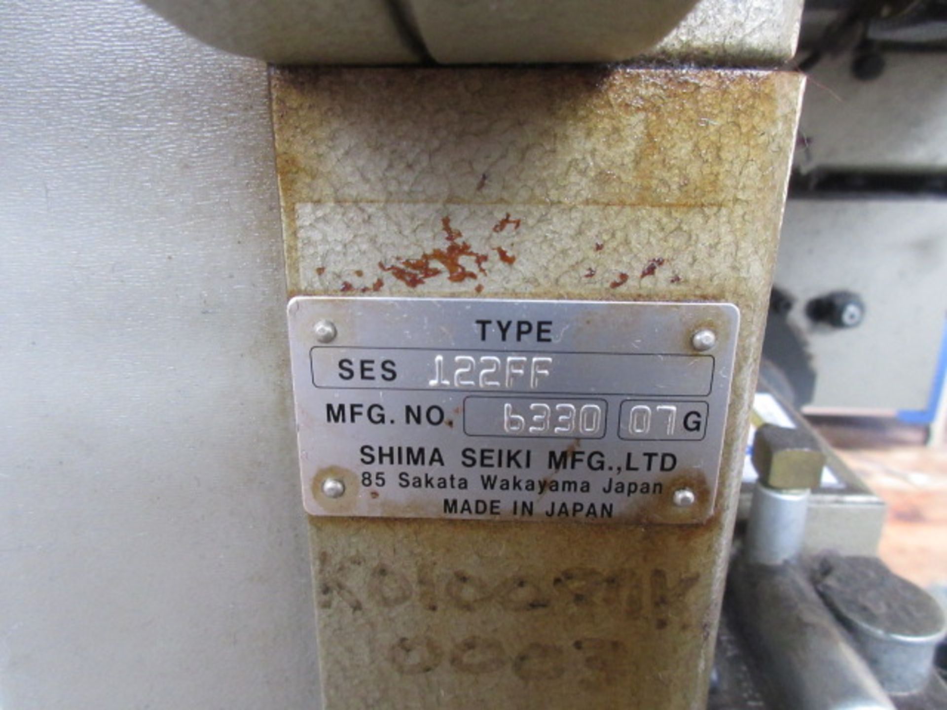 Shima Seiki SES 122FF 7gg knitting machine - Image 6 of 6