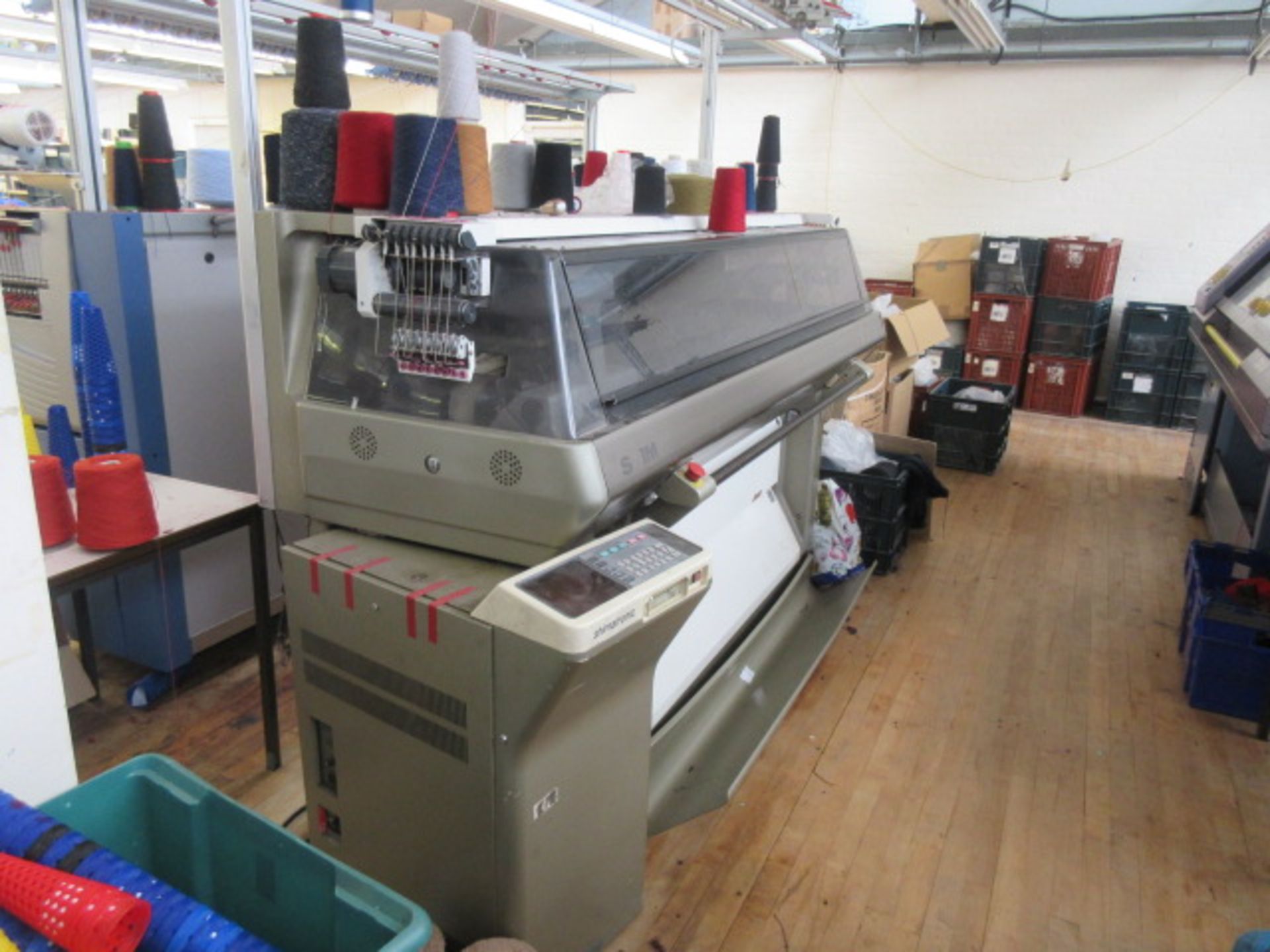 Shima Seiki SES 122FF 7gg knitting machine - Image 2 of 6