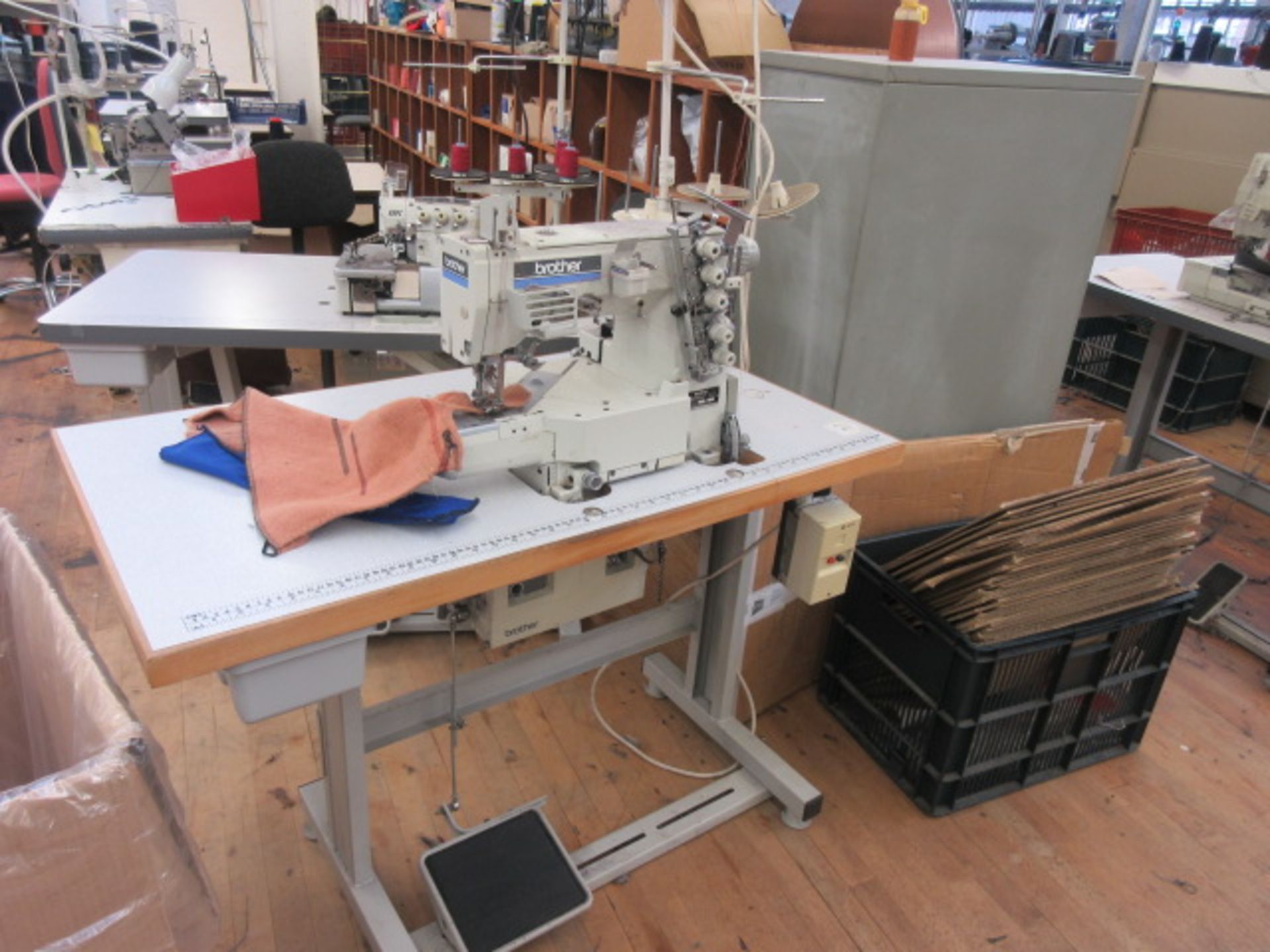 Brother FD3-B257-051-8 overlocker sewing machine (2012)