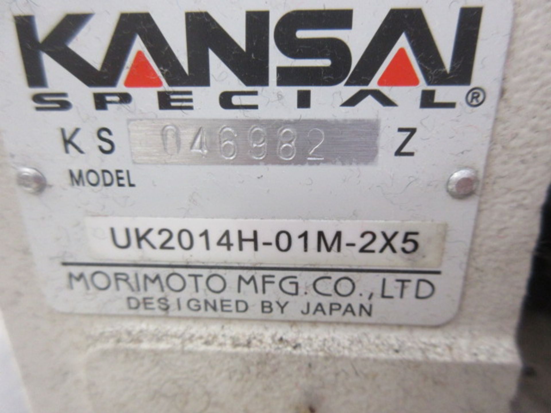 Kansai UK2014H-01-M sewing machine (2012) - Image 3 of 3