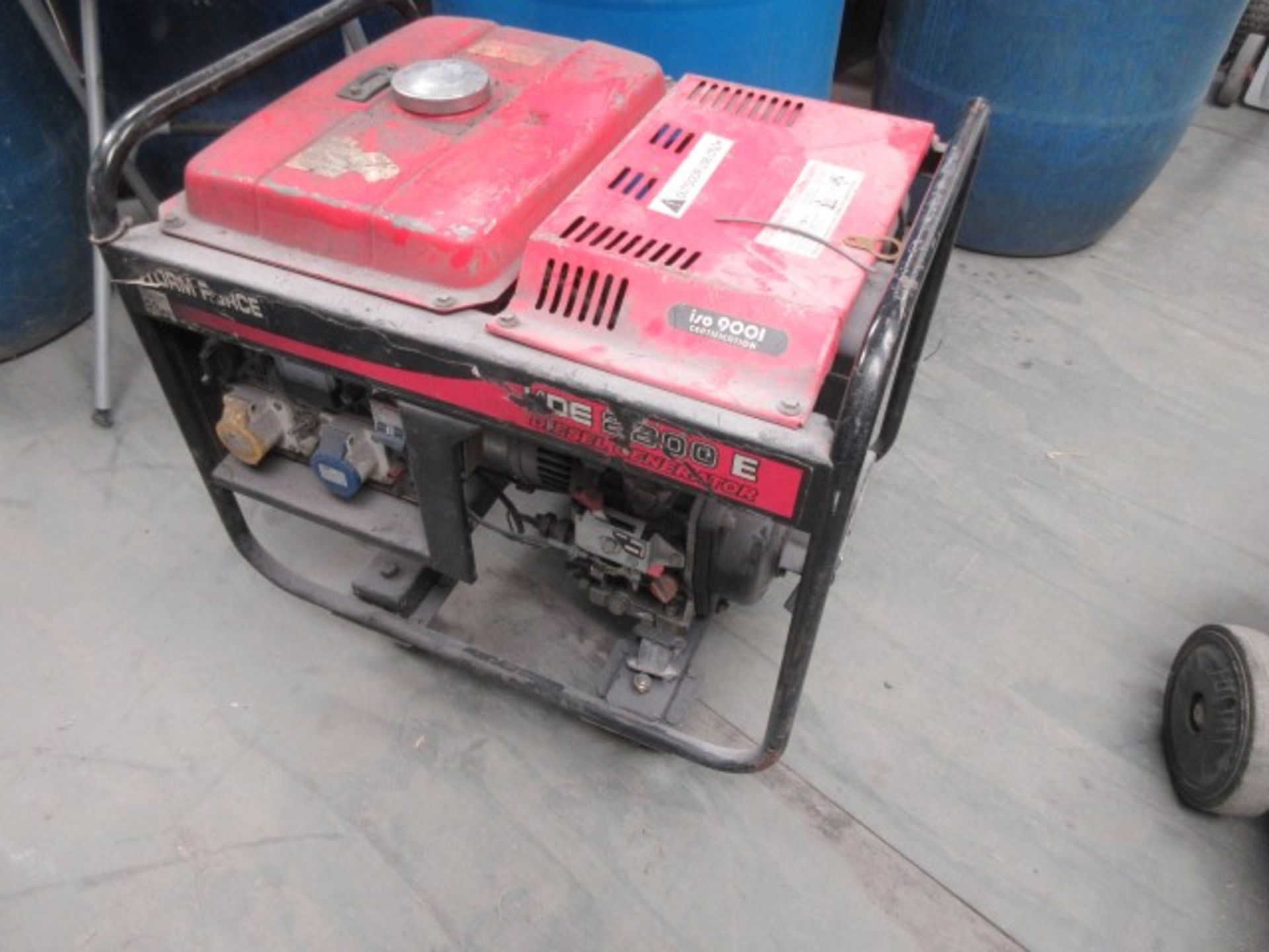 Storm Force KDE 2200E diesel generator for spares or repair.