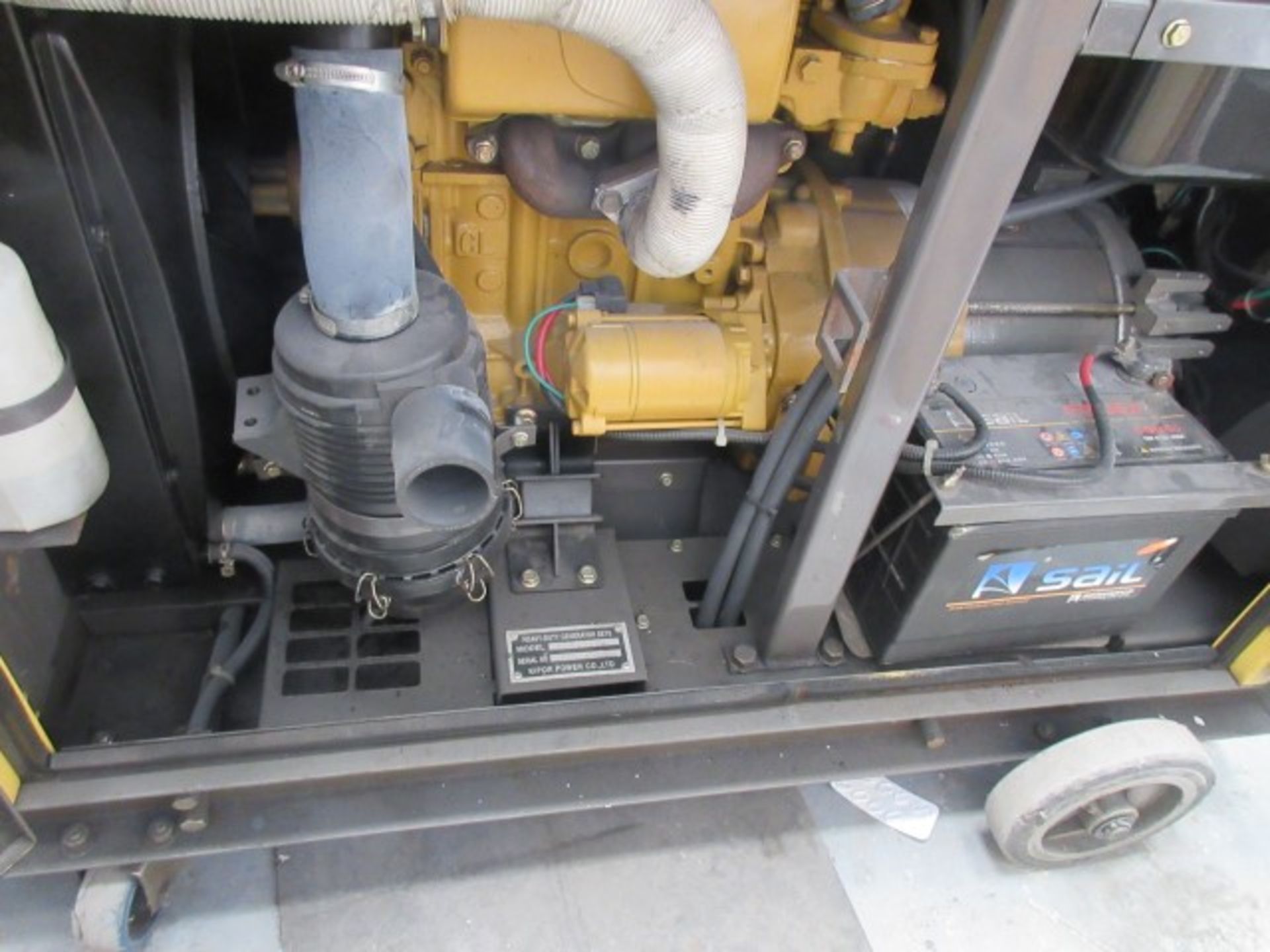 Kipor KDE 19STA 12Kva, 50Hz diesel generator (2012) - Image 6 of 7