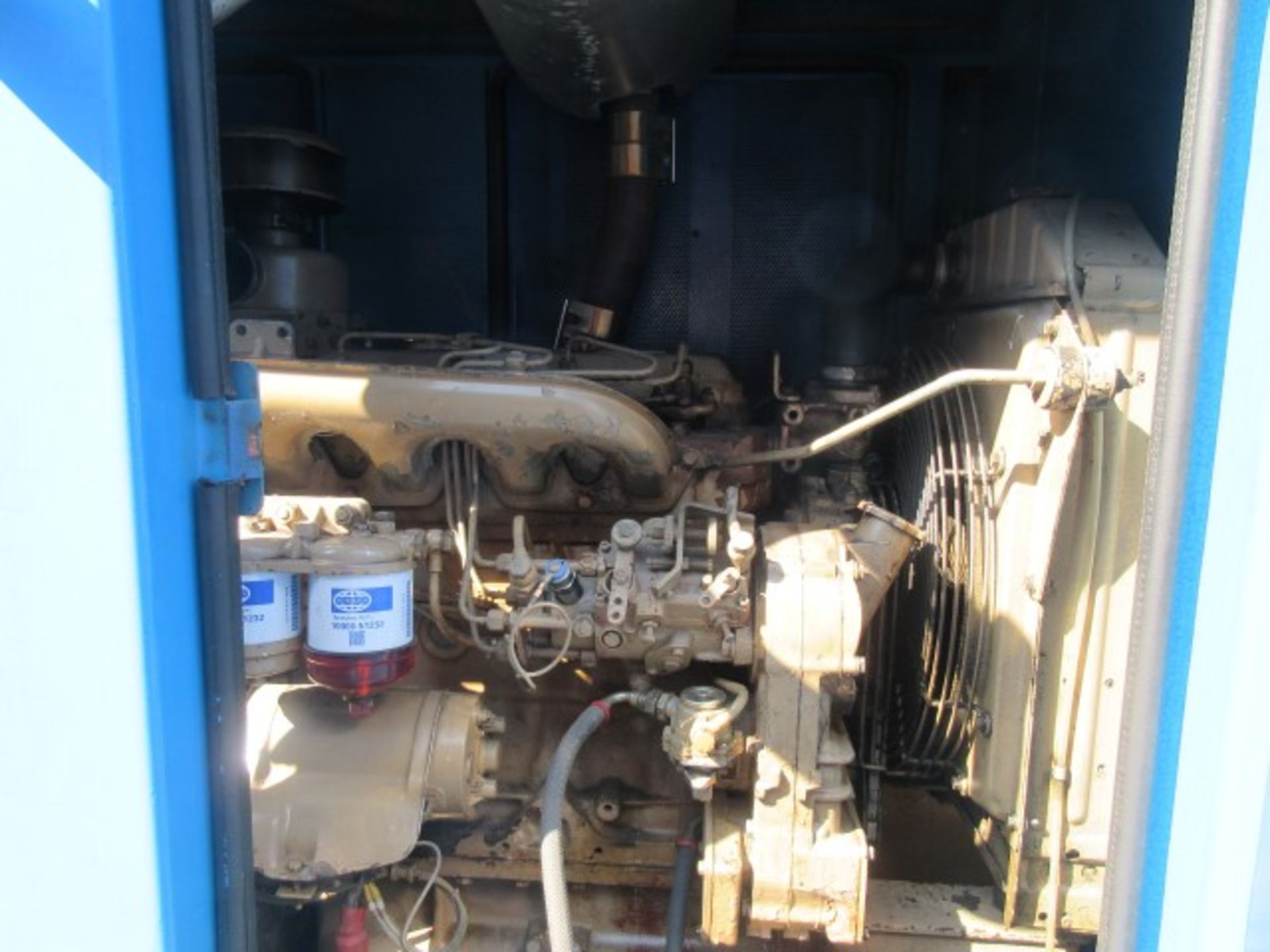 Aggreko 44Kva diesel powered generator on trailer - Image 10 of 19