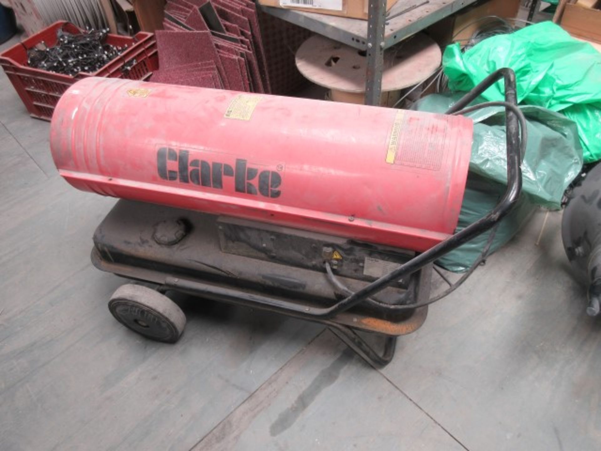 Clarke XR 155 diesel/par powered space heater