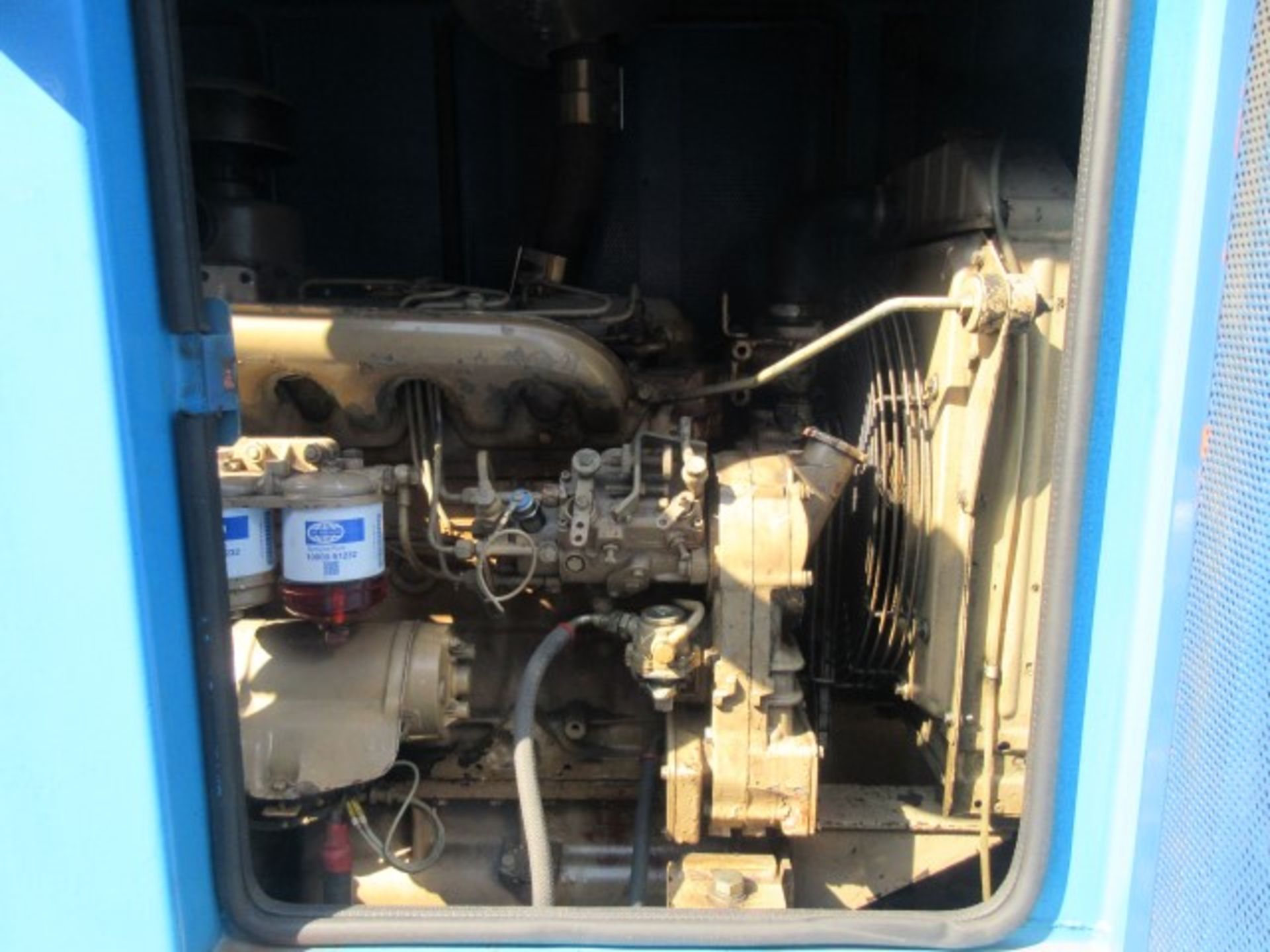 Aggreko 44Kva diesel powered generator on trailer - Image 9 of 19