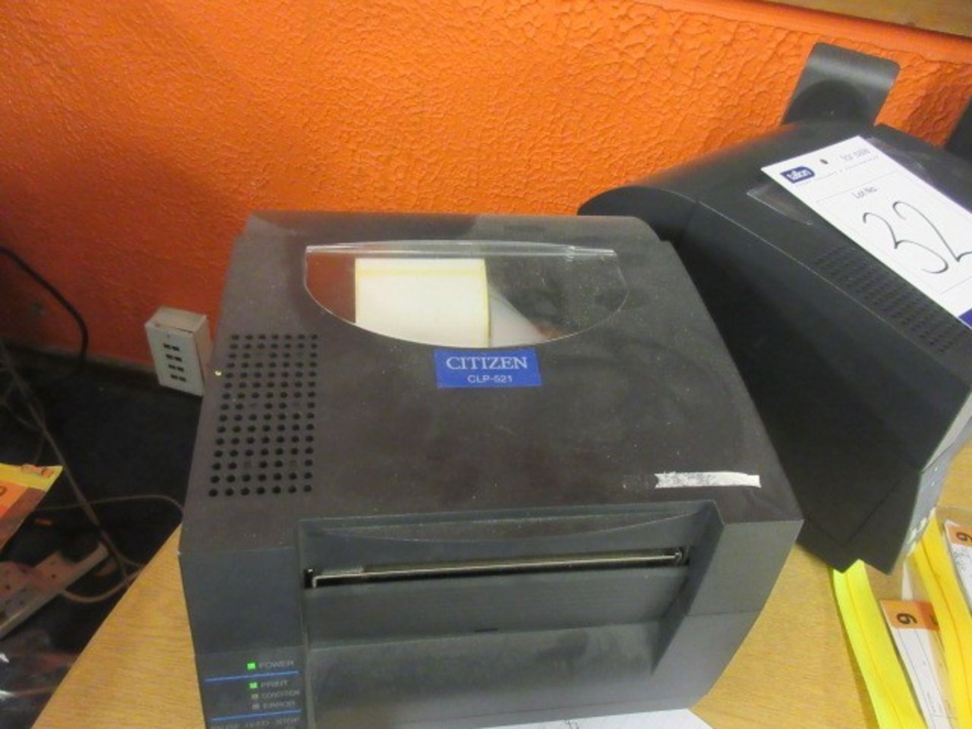 Citizen CLP-521 thermal label printer. - Image 3 of 4