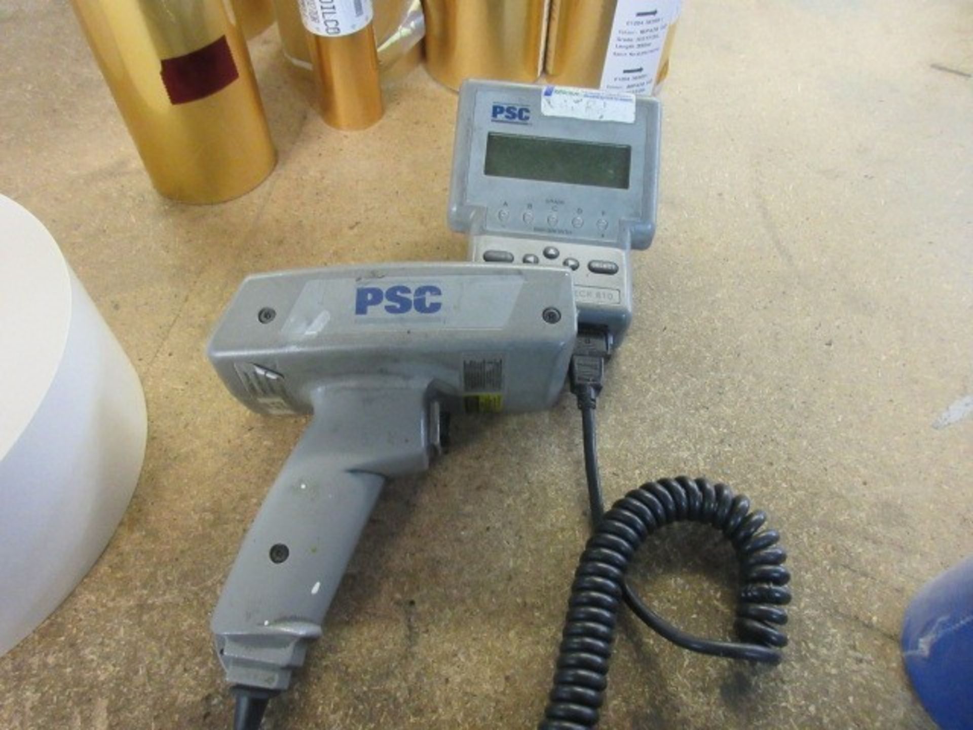 PSC Quick Check 810 barcode reader.