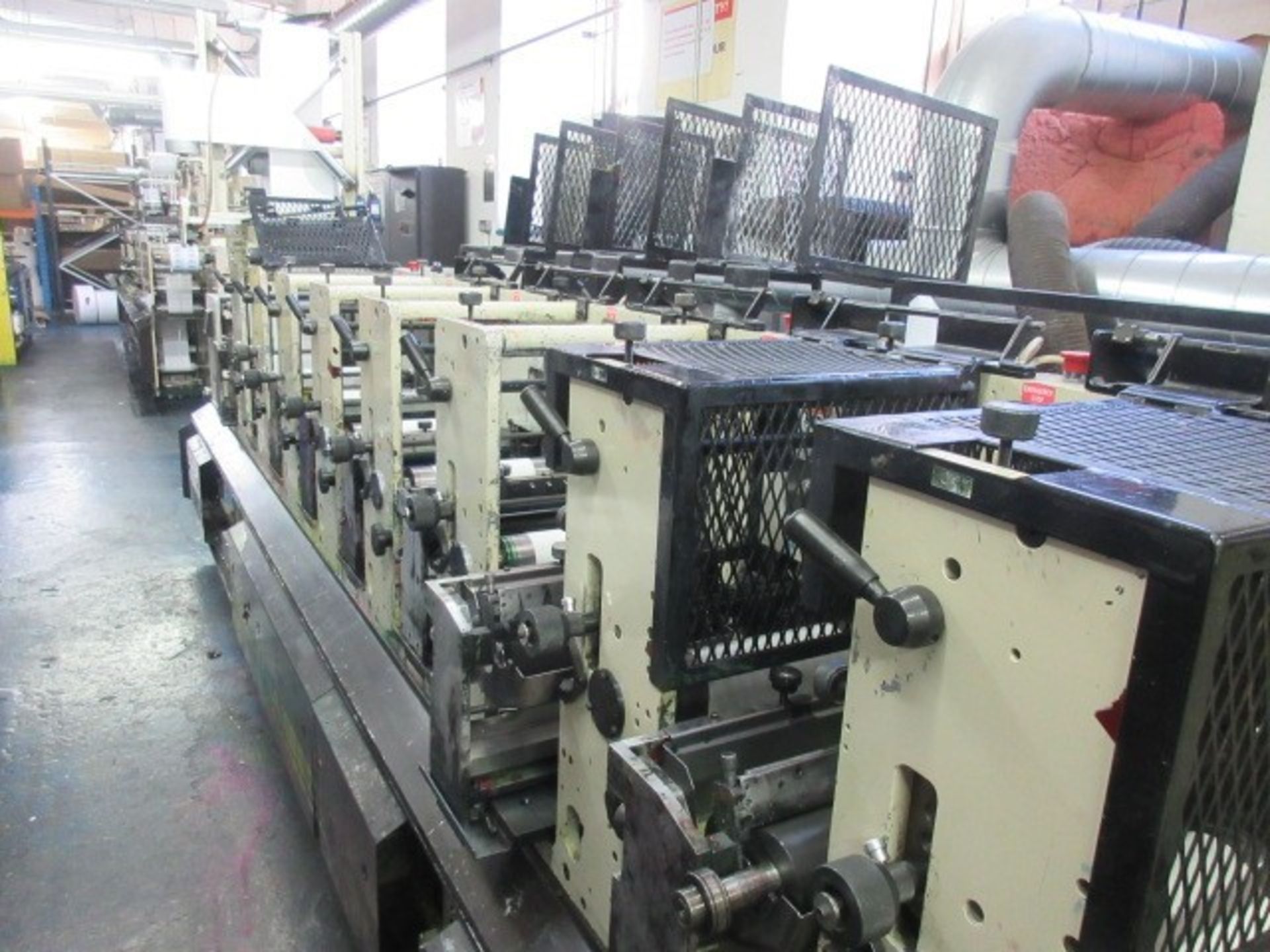 Mark Andy 2200-10F 10” 8 colour flexographic label printing press. Serial no: 1260086 (2002) - Image 7 of 383