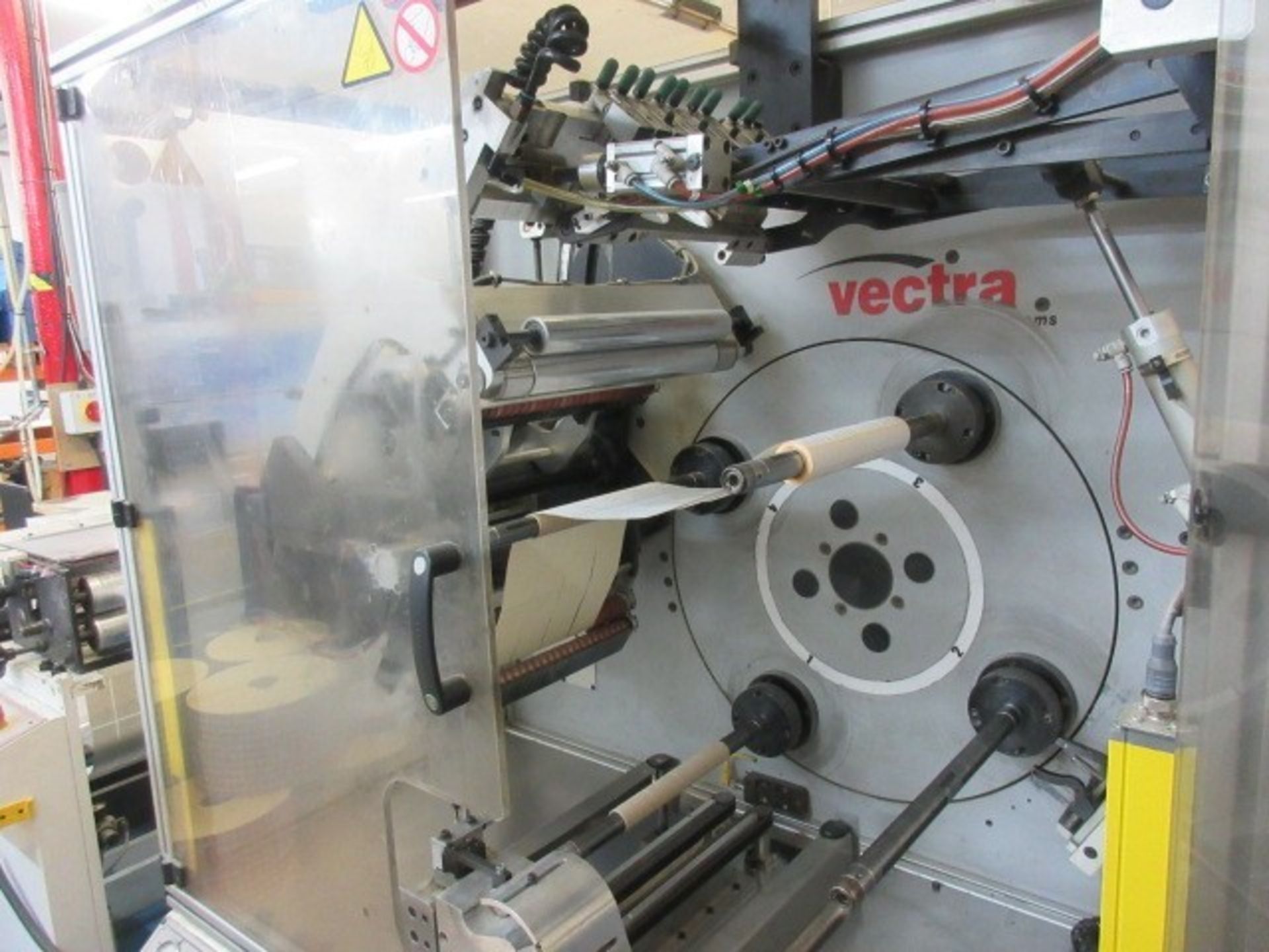 Omega Vecta 330 label converter with Vectra SGTR 4 turret glueless rewind (2007) - Image 3 of 12