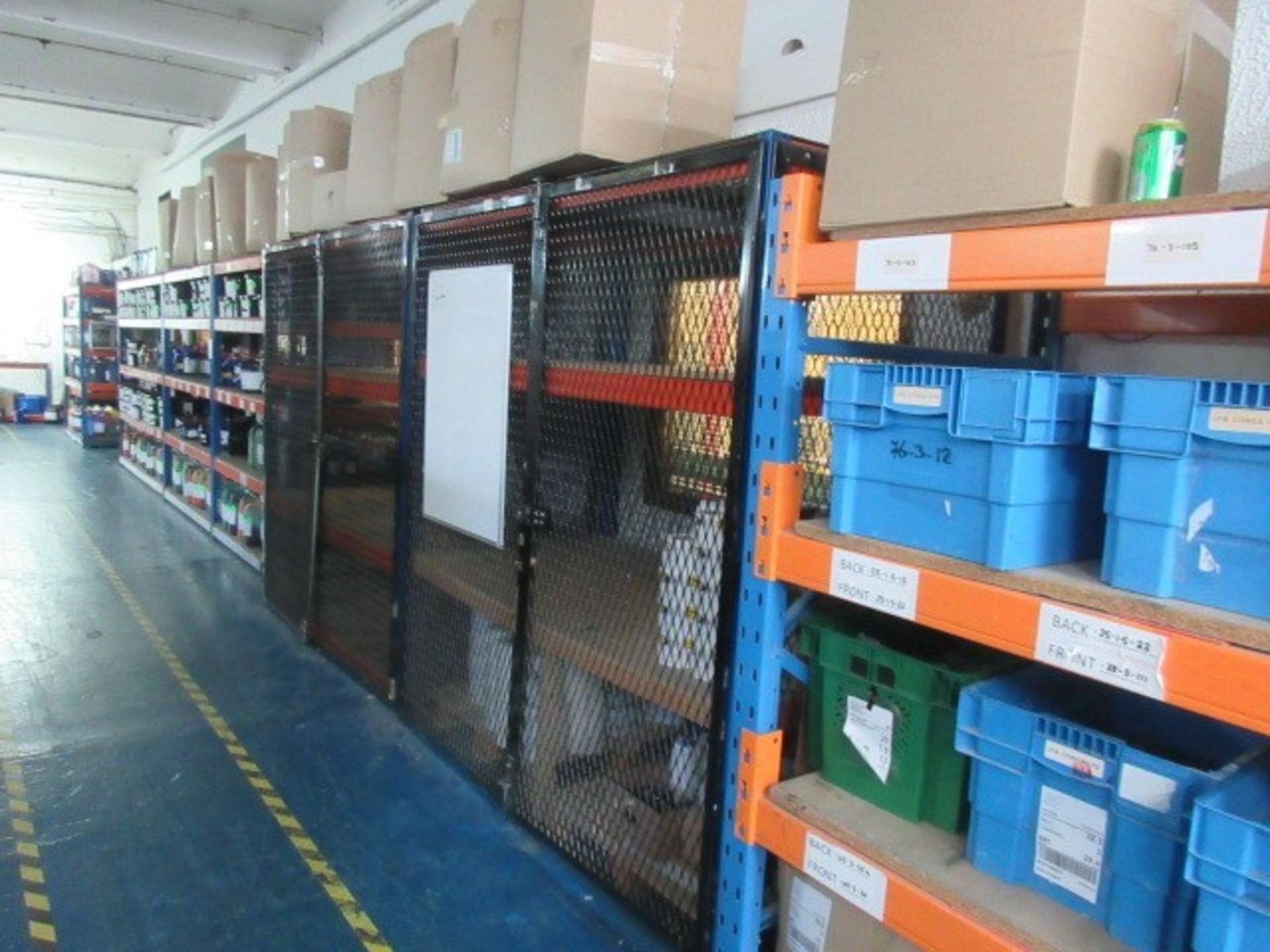 Nine bays of assorted boltless shelving. Contents not included. - Image 4 of 6