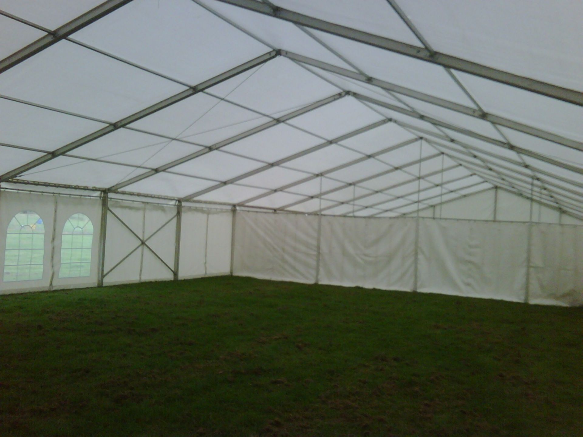 “Roder Style “ Events Marquee – 9m x 18m Clearspan Used but complete & in good condition – NO VAT - Bild 2 aus 5