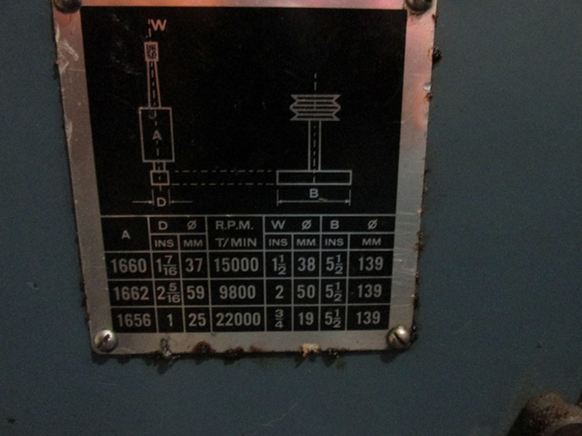 Jones and Shipman 1300 Cylindrical Grinder - Image 14 of 19