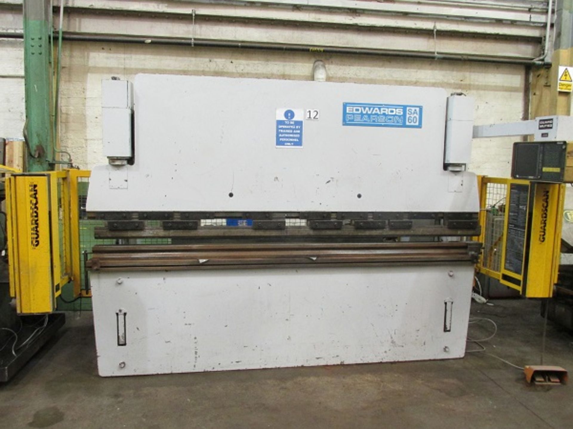 Edwards Pearson 60 Ton CNC Pressbrake