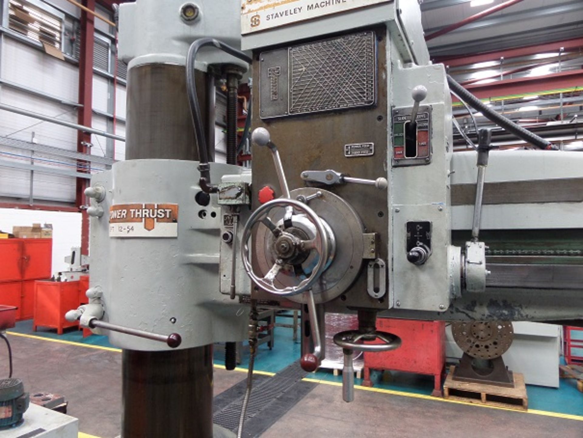 Asquith Staveley 2PT - 54 Power Thrust Radial Drill - Image 6 of 6