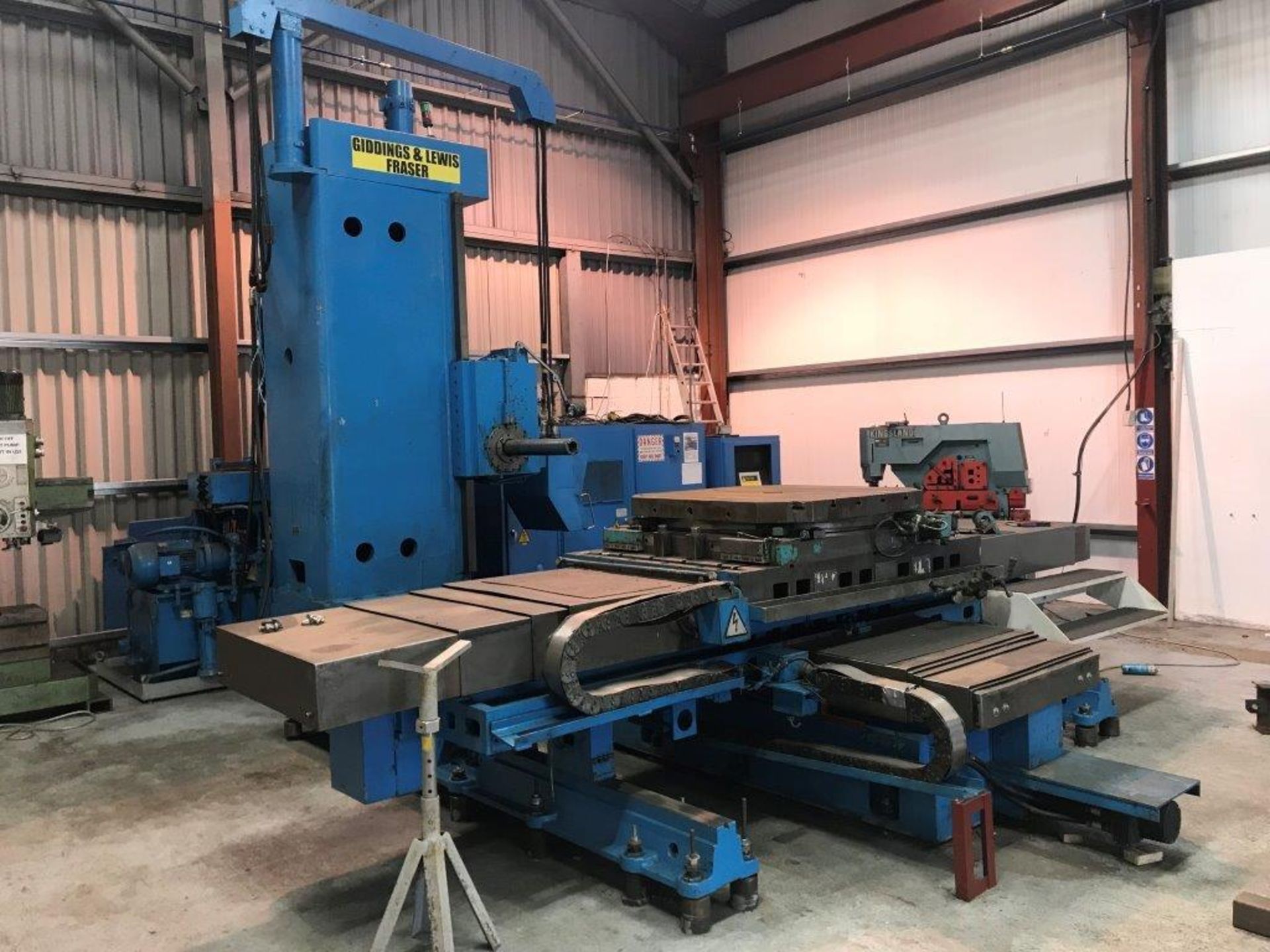 Giddings & Lewis Model PC 40 CNC Horizontal Borer