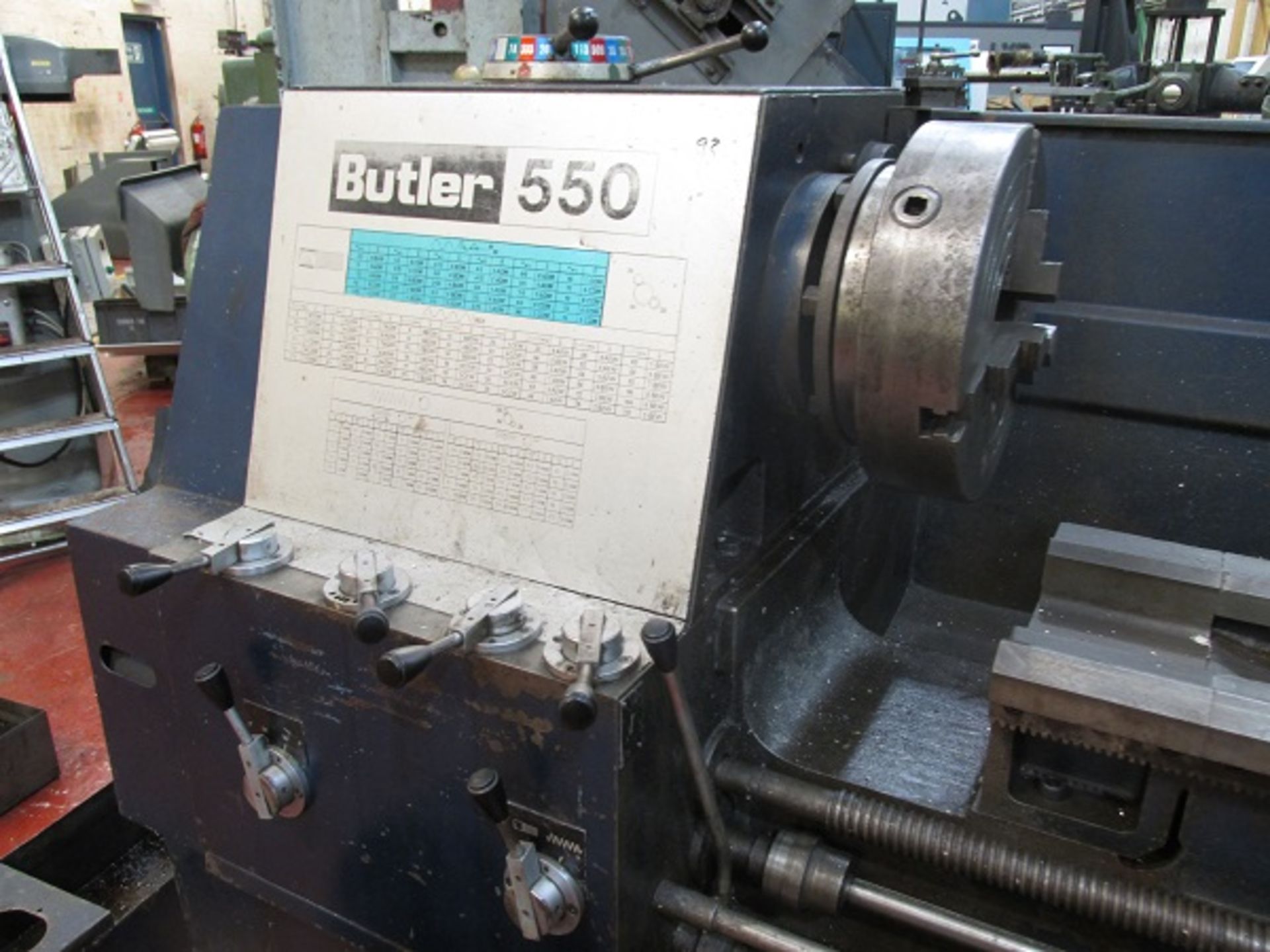 Elliot Butler 550 Gap Bed Lathe - Image 2 of 6