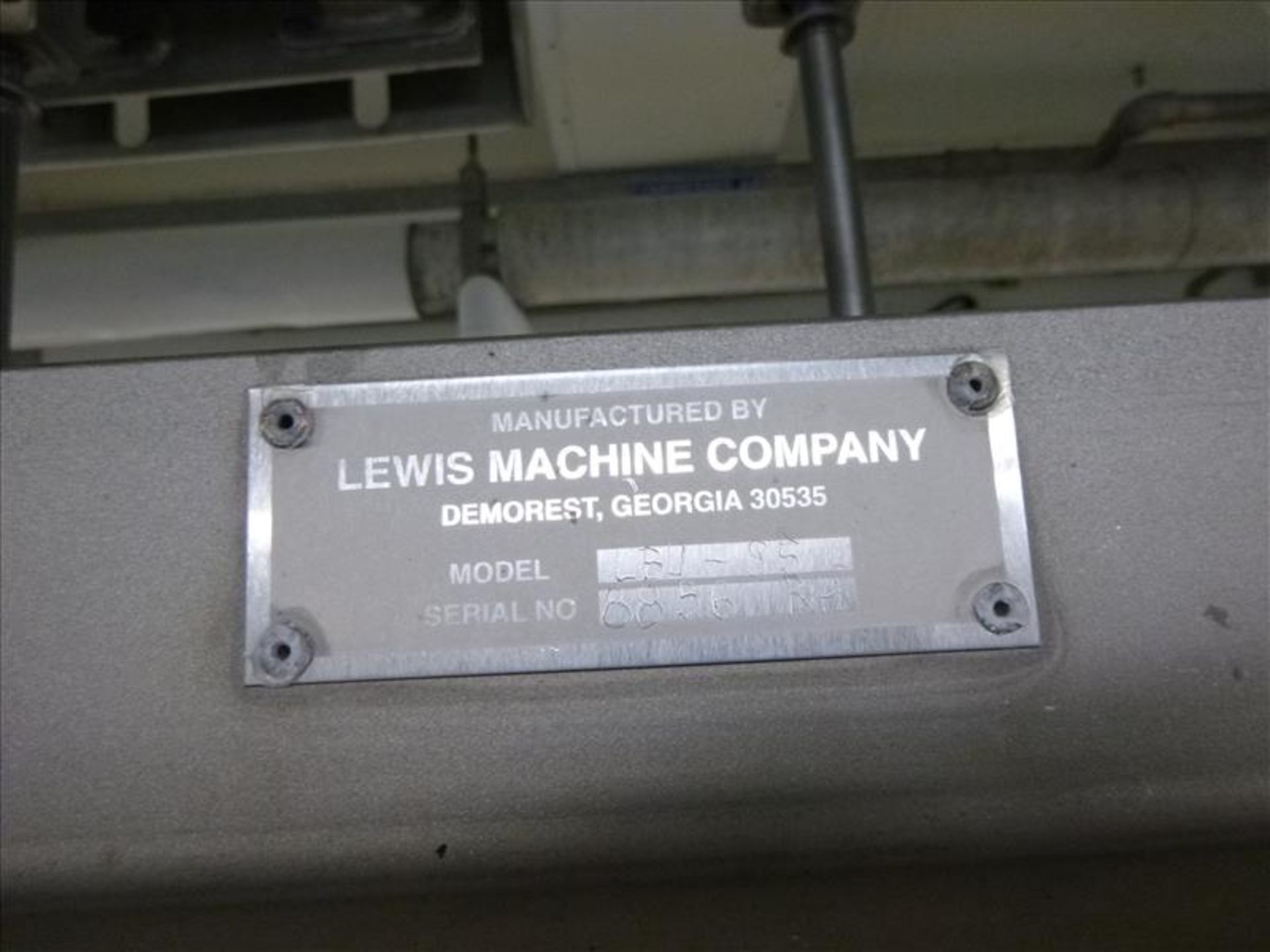 Lewis s/s bird unloader, model LBU-85, ser. no. 8856-RH, (driven by Eviscerating conveyor chain), ( - Image 2 of 2