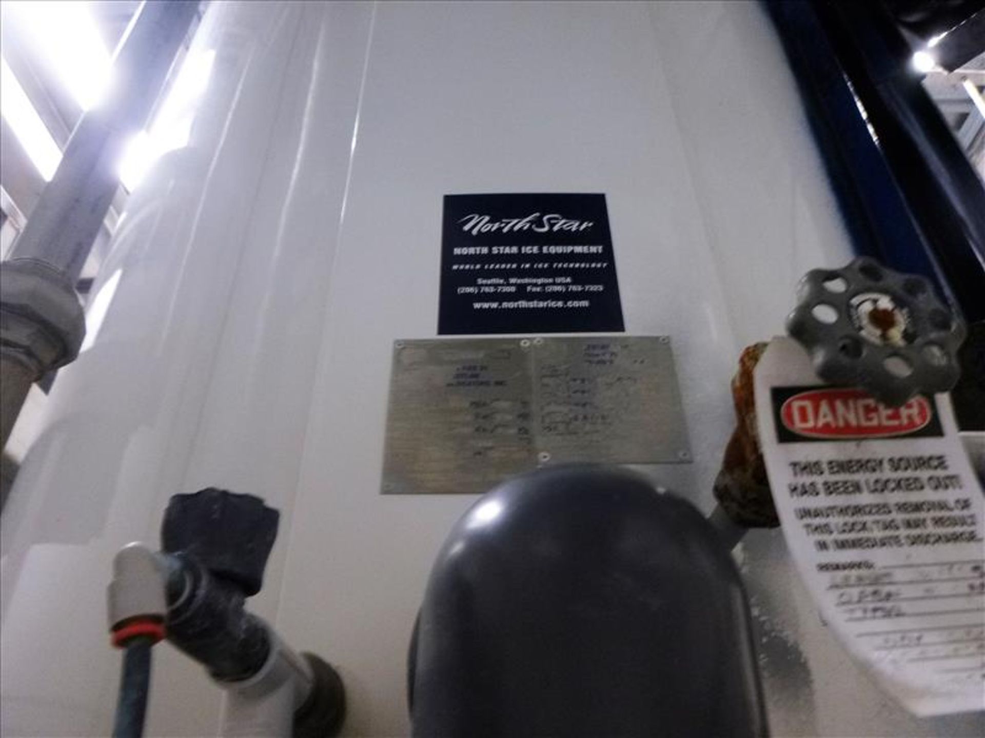 North Star ice making machine, model 3767, ser. no. 2529, (yr. 2011) (Upper Packaging) - Image 3 of 5