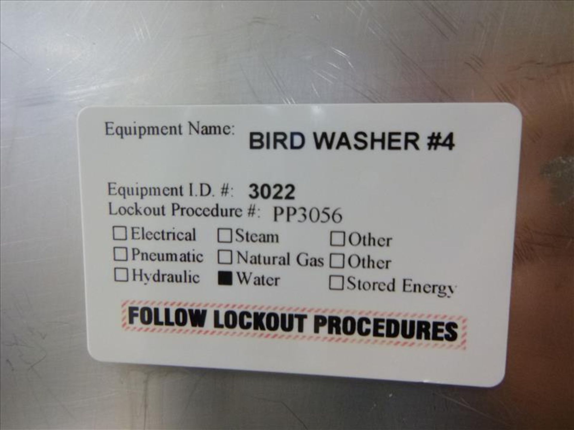 s/s bird washer #4 (Live Receiving) - Image 2 of 2