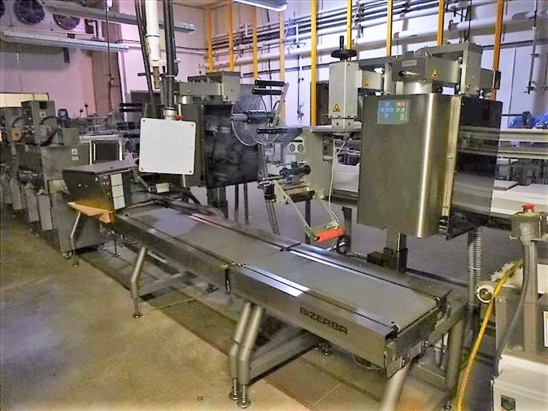 Bizerba s/s automatic weigh, price, labeling system, model GLM-I, 150, ser. no. 10952826, approx. - Image 2 of 3