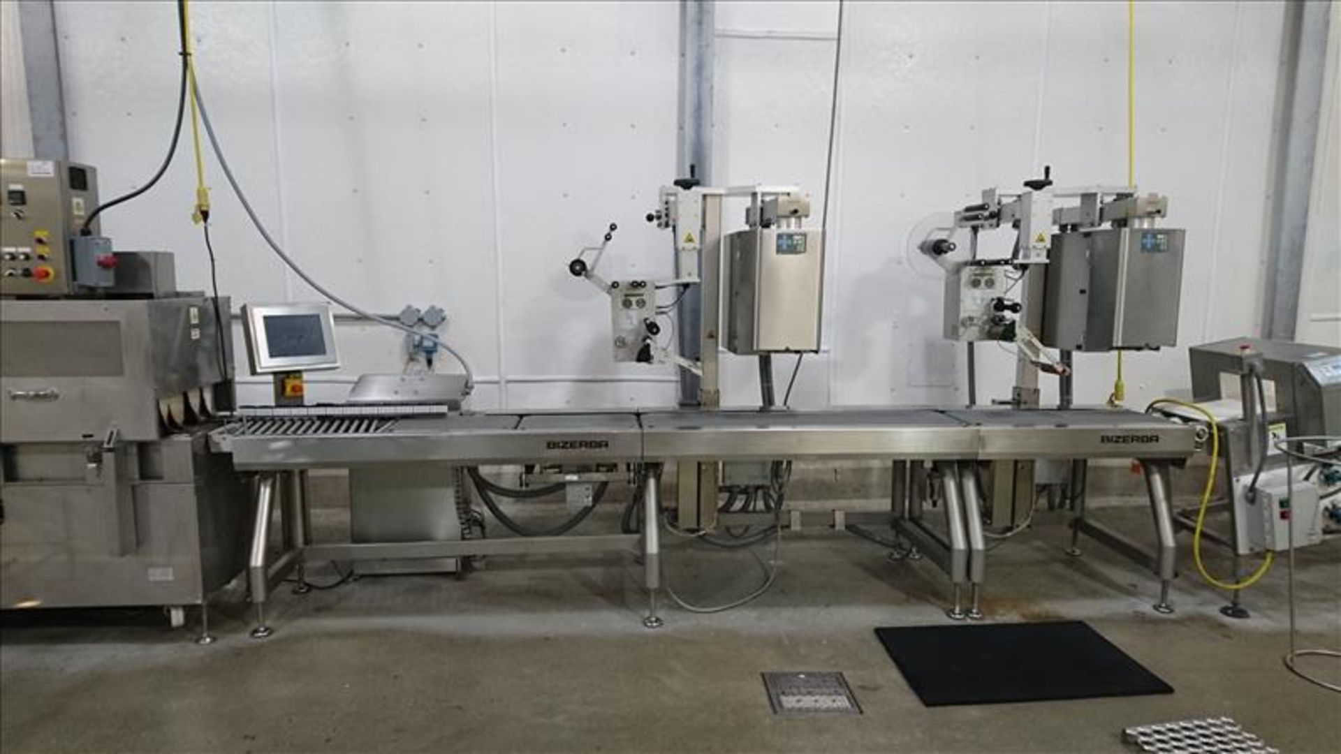 Bizerba s/s automatic weigh, price, labeling system, model GLM-I, 150, ser. no. 10952826, approx.