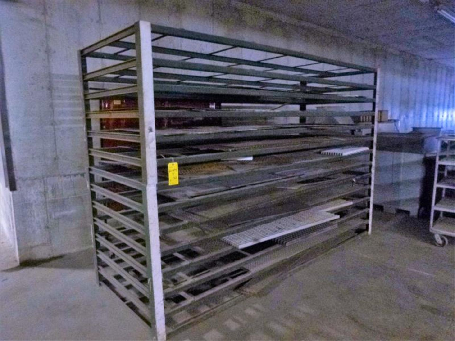 (2) racking & contents: sheet metal (metal/wood shops) - Image 2 of 2