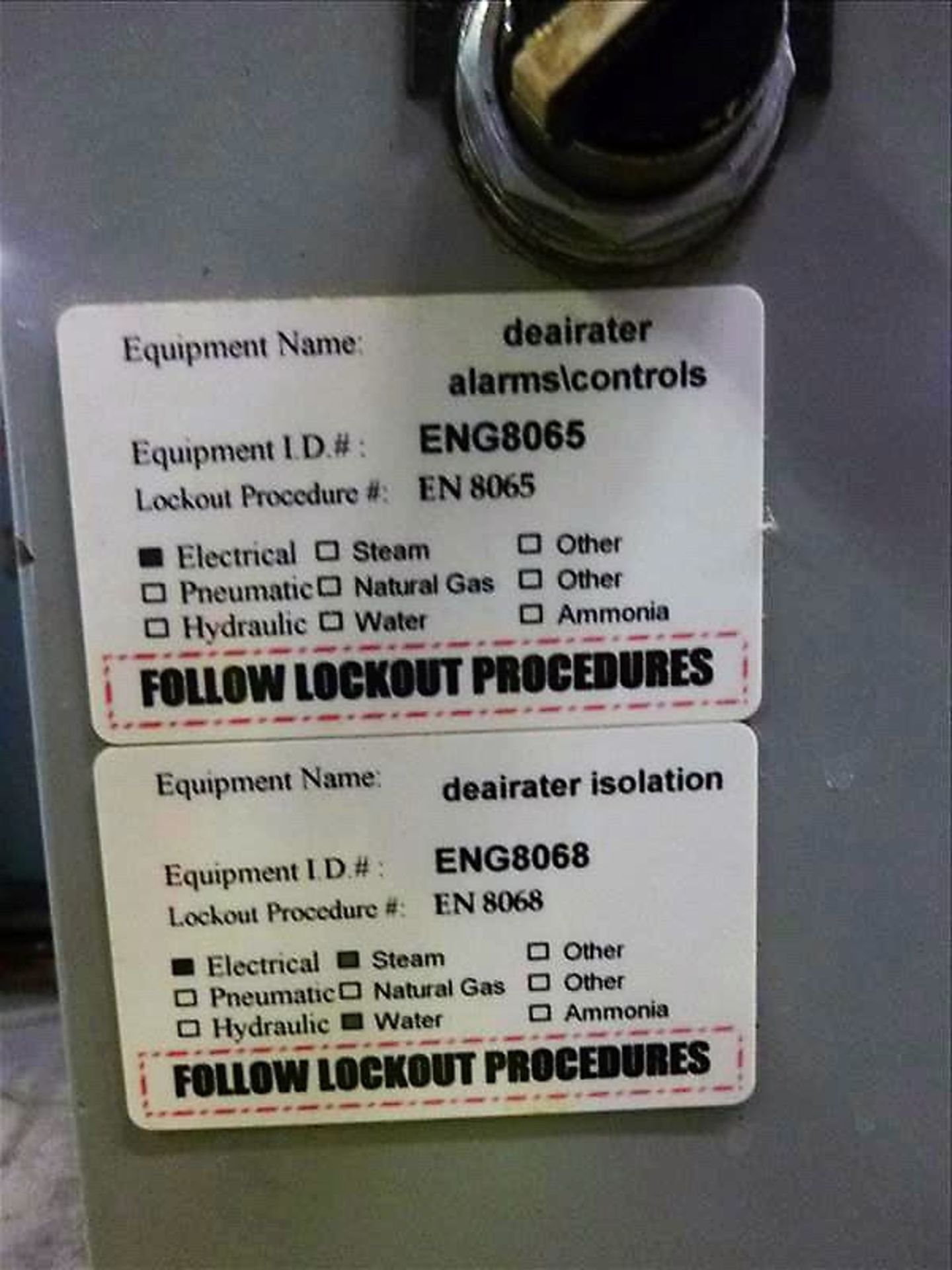 Thermopac de-aerator (steam diffuser missing) w/ (2) 15 hp & (1) 7.5 hp feedwater pumps c/w - Image 5 of 9