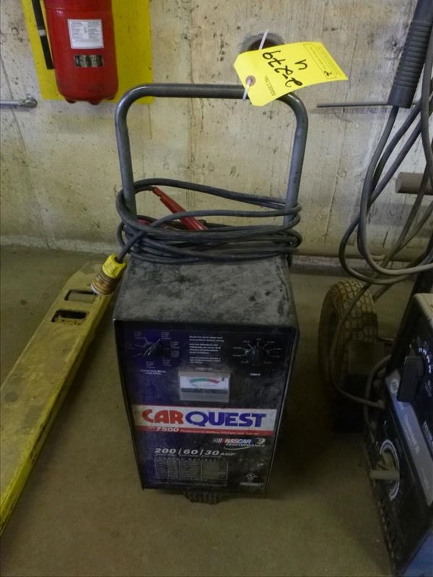 CarQuest battery charger (mechanic shop)