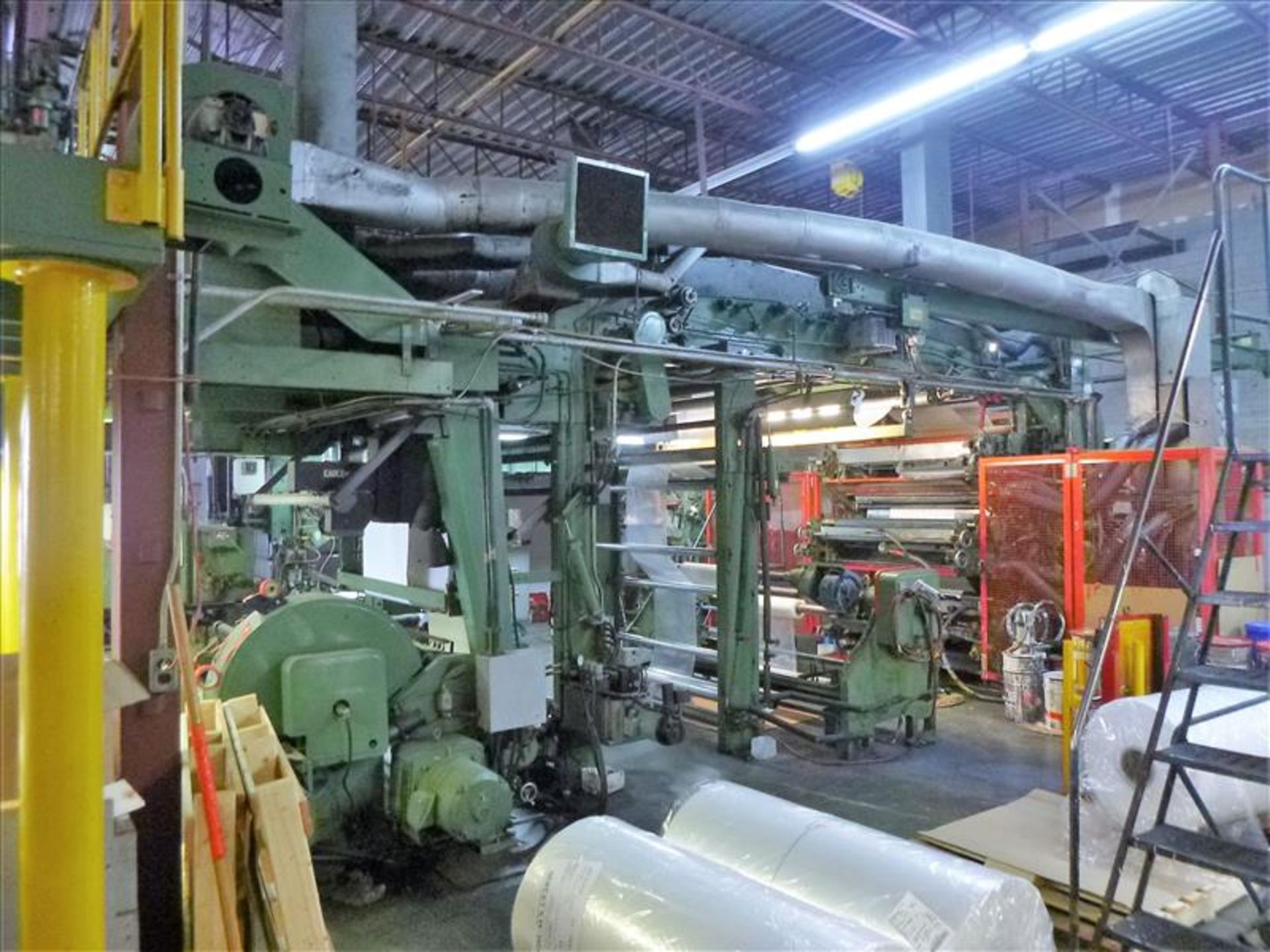 PCMC (Paper Converting Machine Co.) 6-colour central impression flexographic printing press, 56" - Image 17 of 30