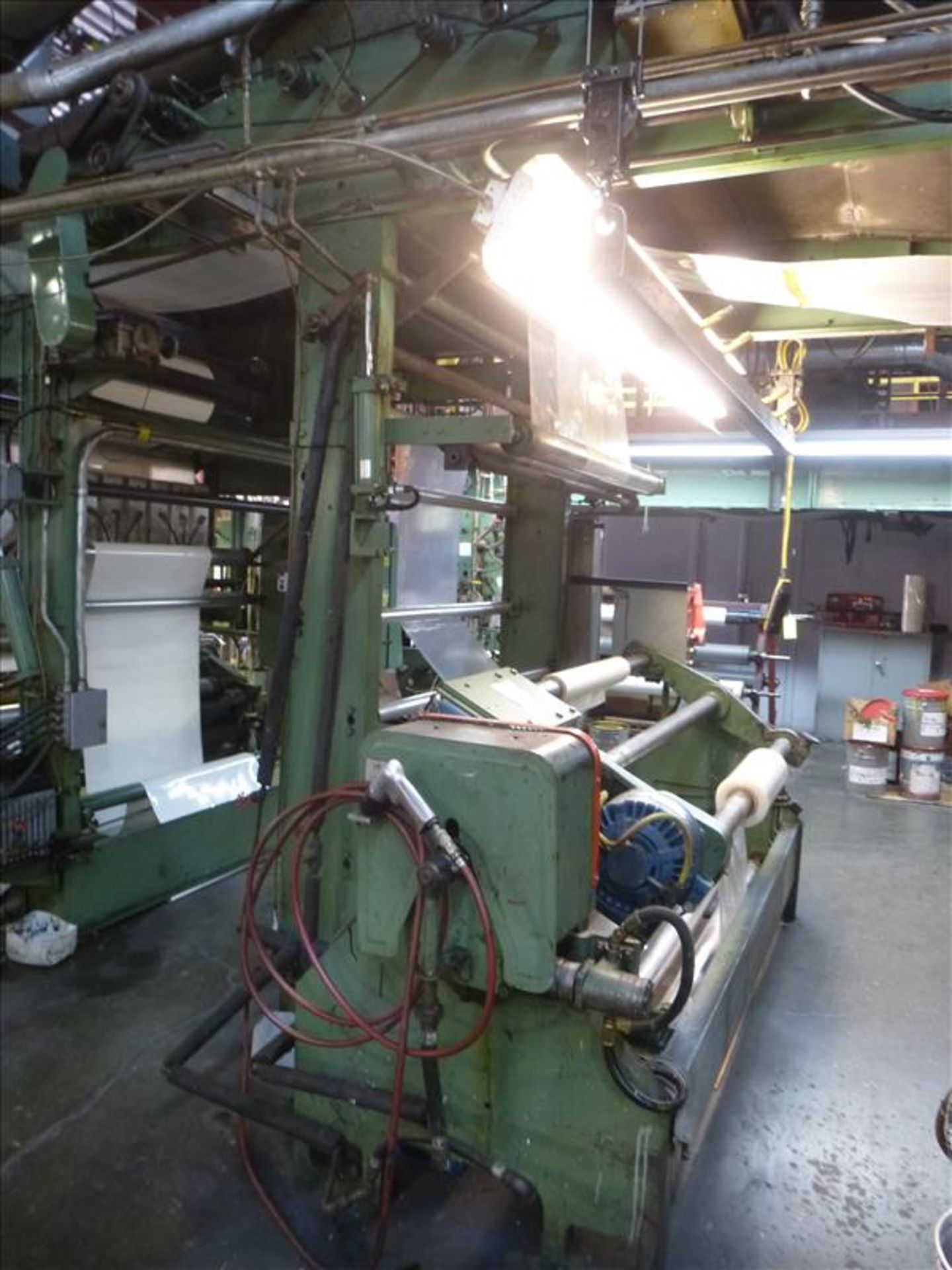 PCMC (Paper Converting Machine Co.) 6-colour central impression flexographic printing press, 56" - Image 9 of 30