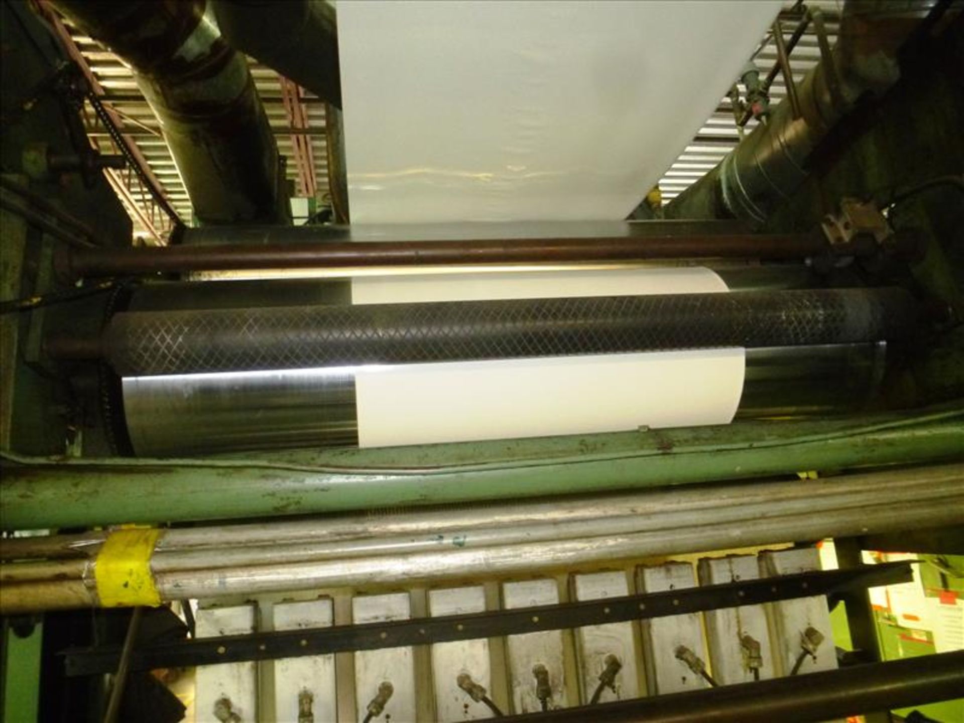 PCMC (Paper Converting Machine Co.) 6-colour central impression flexographic printing press, 56" - Image 13 of 30