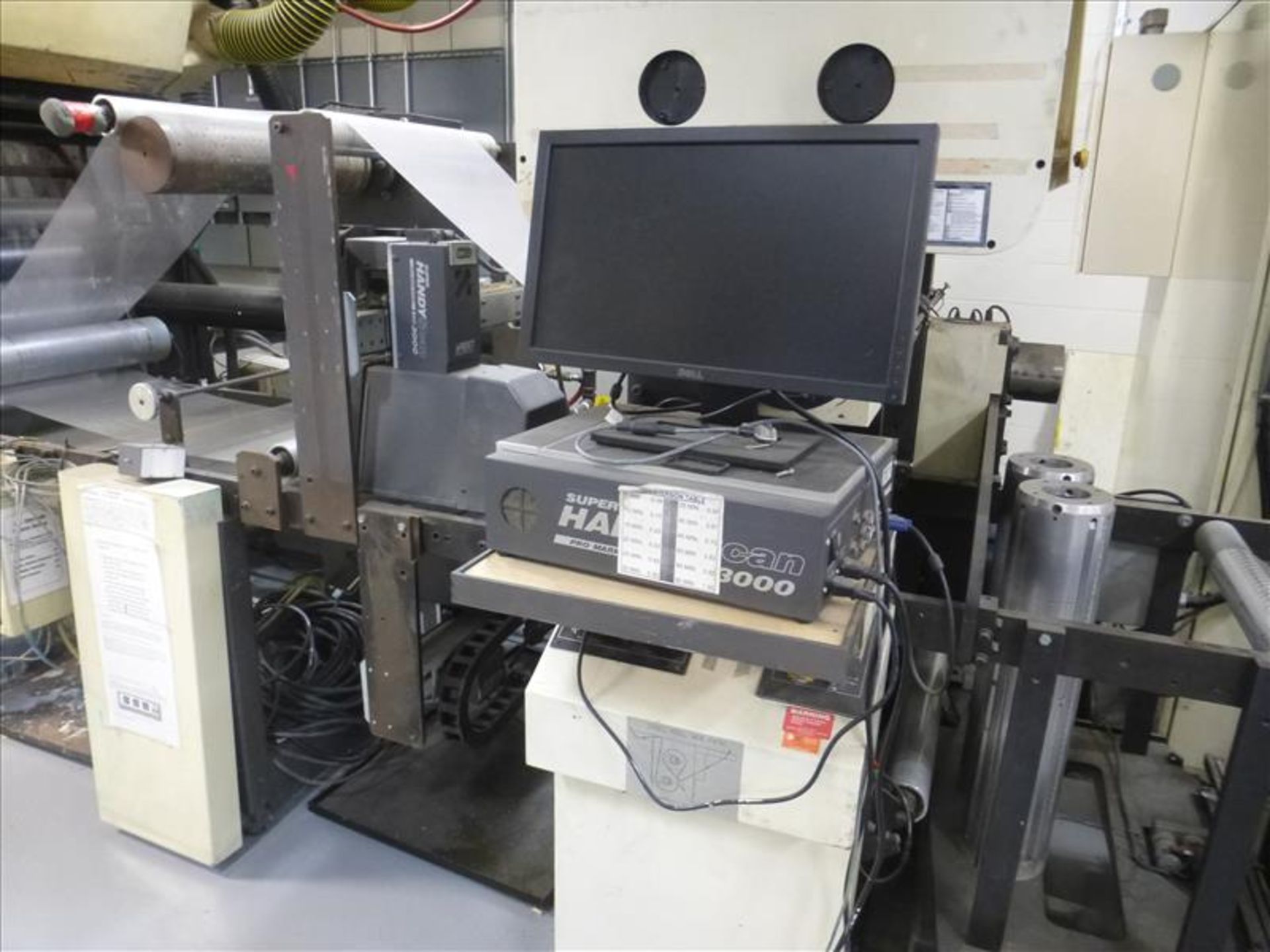 Comco Press "B" - 1999 Comco 8-colour, roll-to-roll flexographic web printing press, model ProGlide, - Image 13 of 24