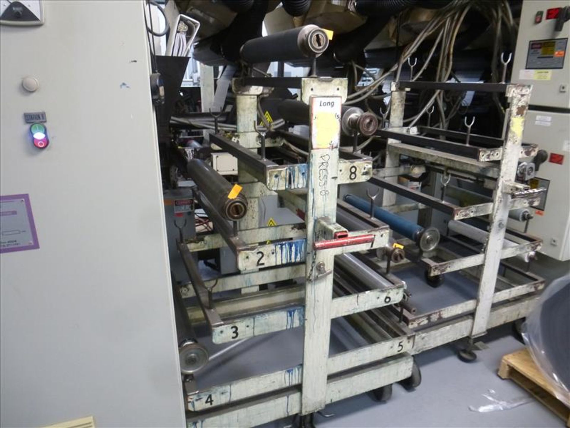 Approx. 38 Anilox rolls, reported Line Screen mostly 360, 500, 700, 900, and 1200 - Bild 5 aus 8