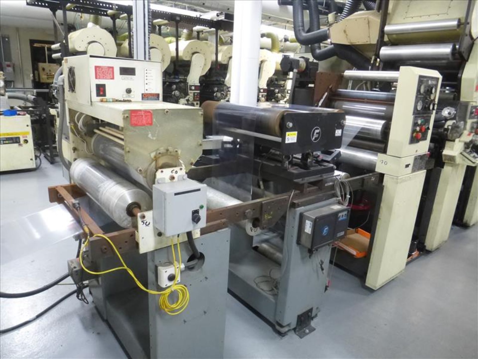 Comco Press "A" - 1999 Comco 8-colour, roll-to-roll flexographic web printing press, model ProGlide, - Image 5 of 33