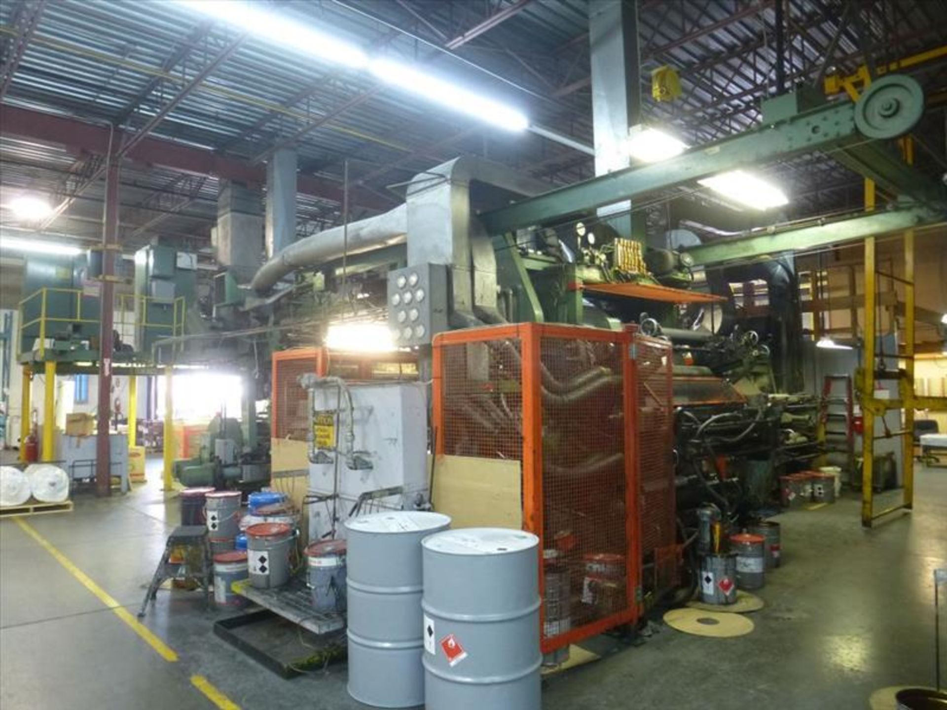 PCMC (Paper Converting Machine Co.) 6-colour central impression flexographic printing press, 56" - Image 4 of 30