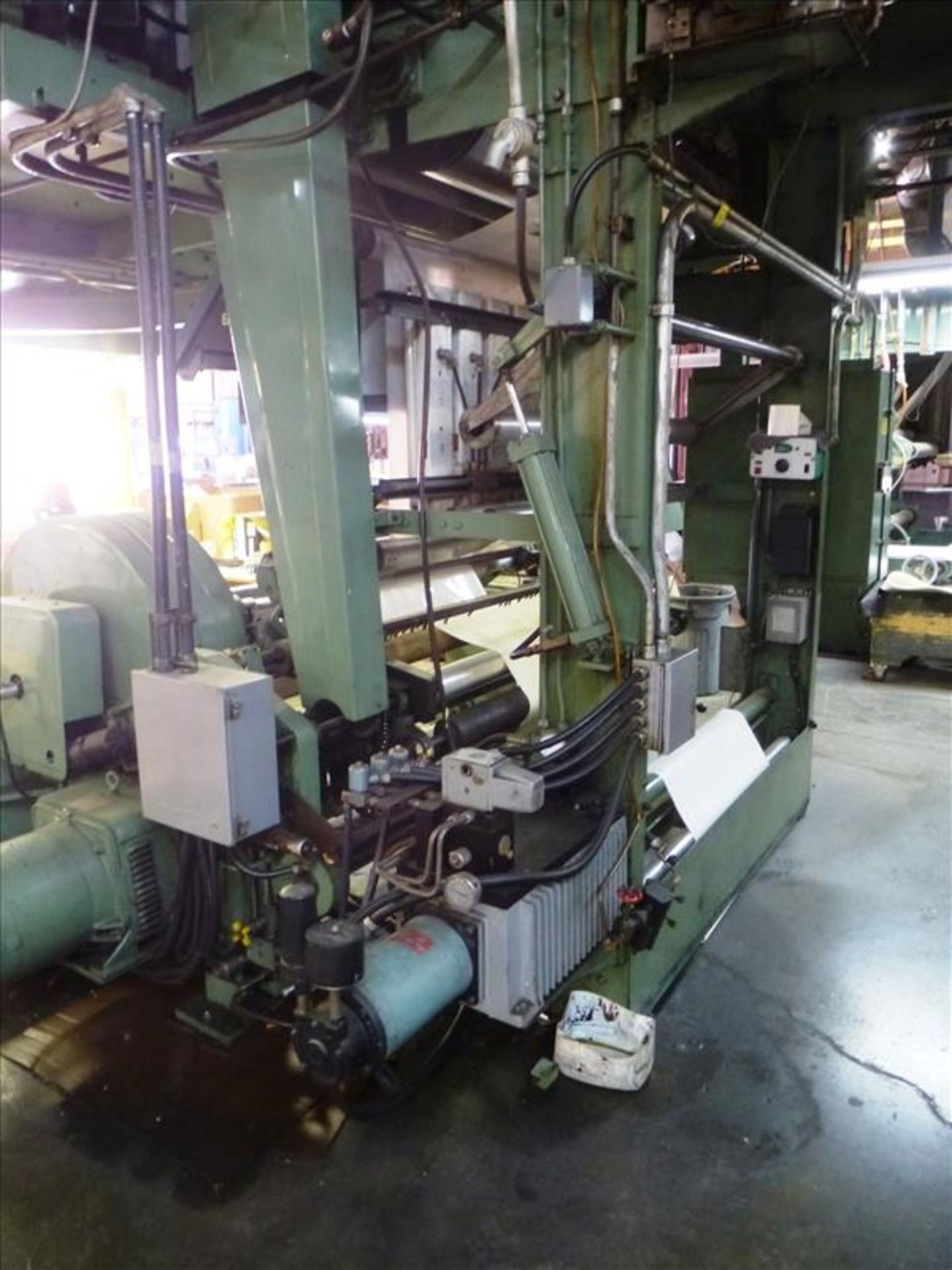 PCMC (Paper Converting Machine Co.) 6-colour central impression flexographic printing press, 56" - Image 16 of 30