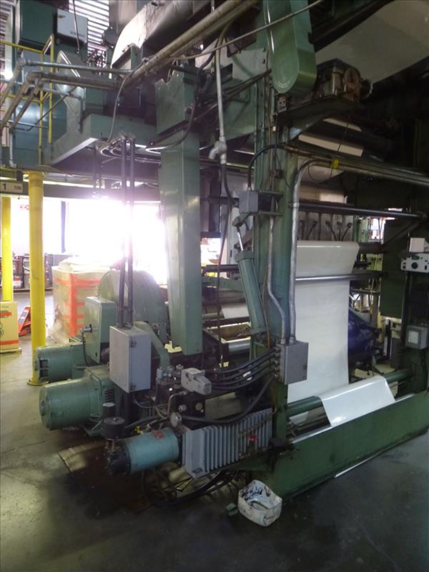 PCMC (Paper Converting Machine Co.) 6-colour central impression flexographic printing press, 56" - Image 10 of 30