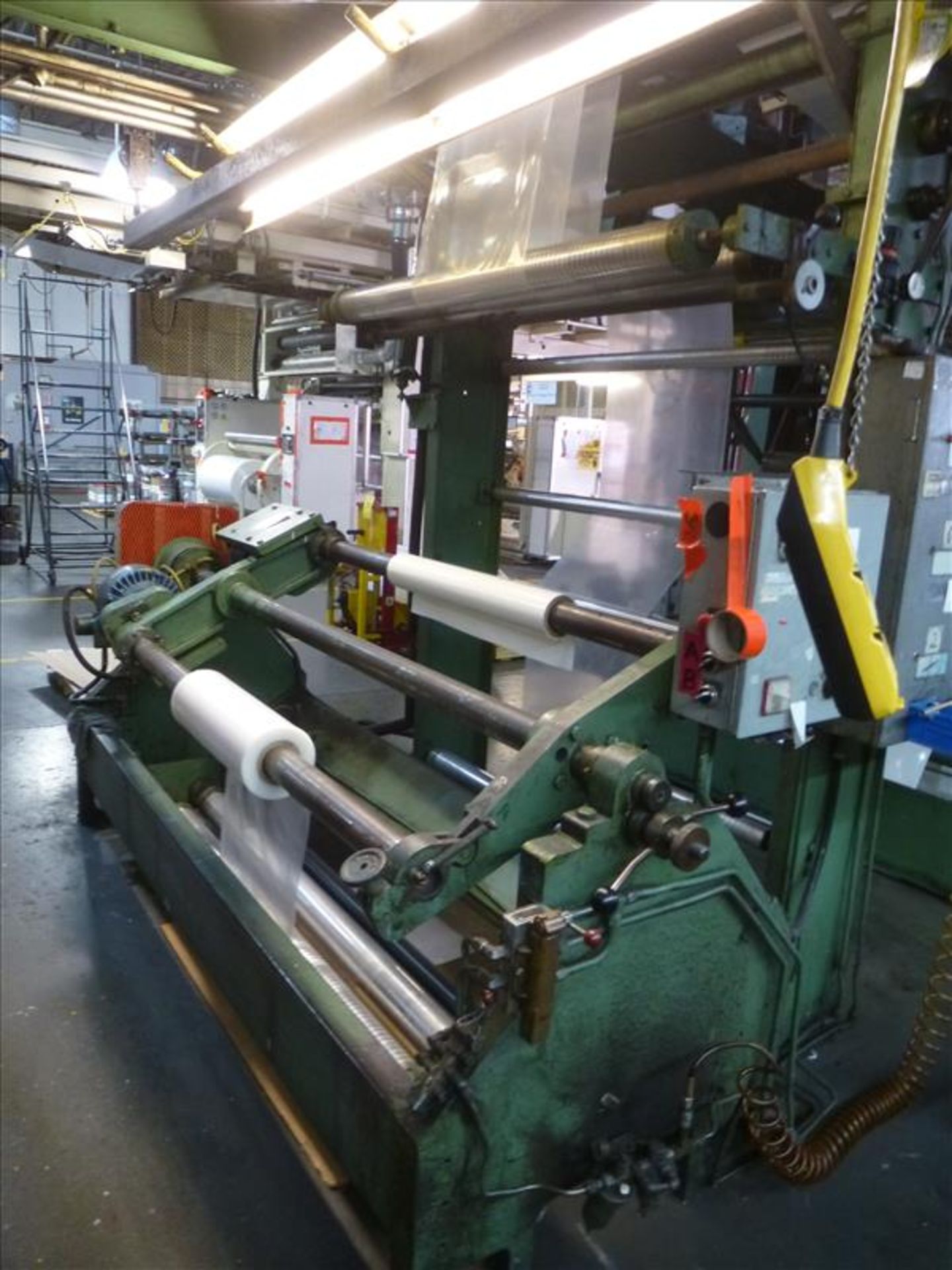 PCMC (Paper Converting Machine Co.) 6-colour central impression flexographic printing press, 56" - Image 12 of 30
