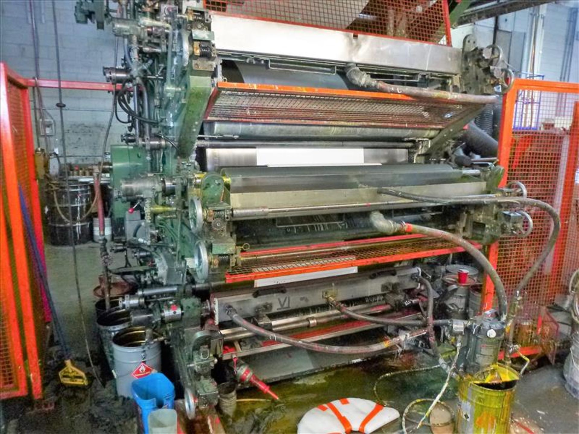 PCMC (Paper Converting Machine Co.) 6-colour central impression flexographic printing press, 56" - Image 5 of 30
